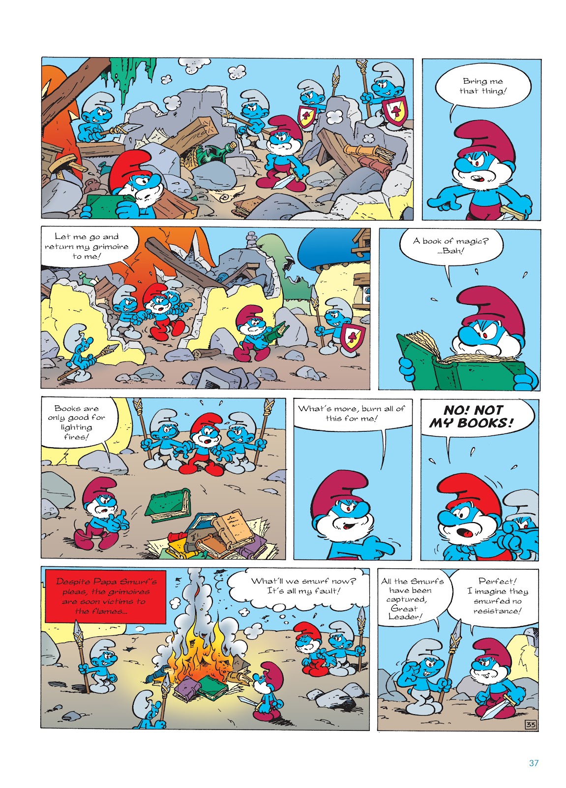 Read online The Smurfs comic -  Issue #22 - 38