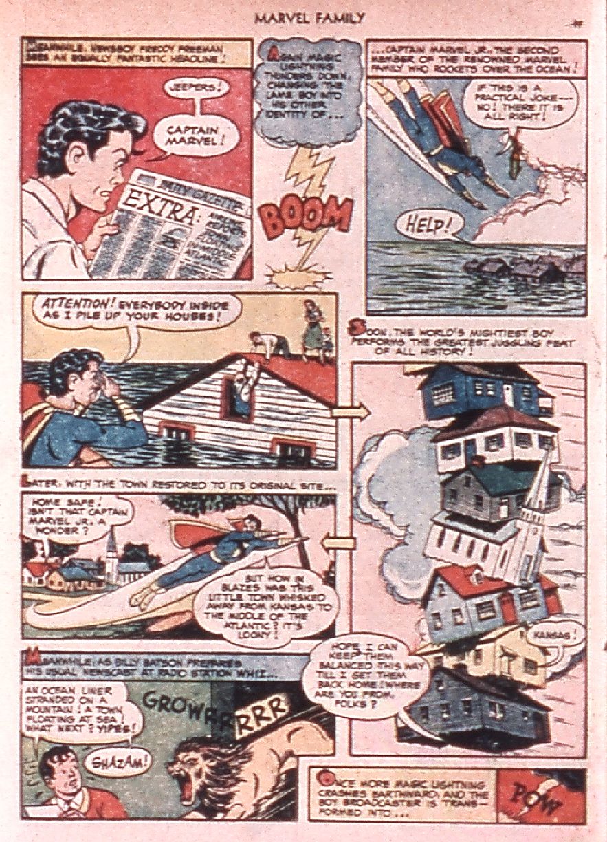 Read online The Marvel Family comic -  Issue #80 - 20
