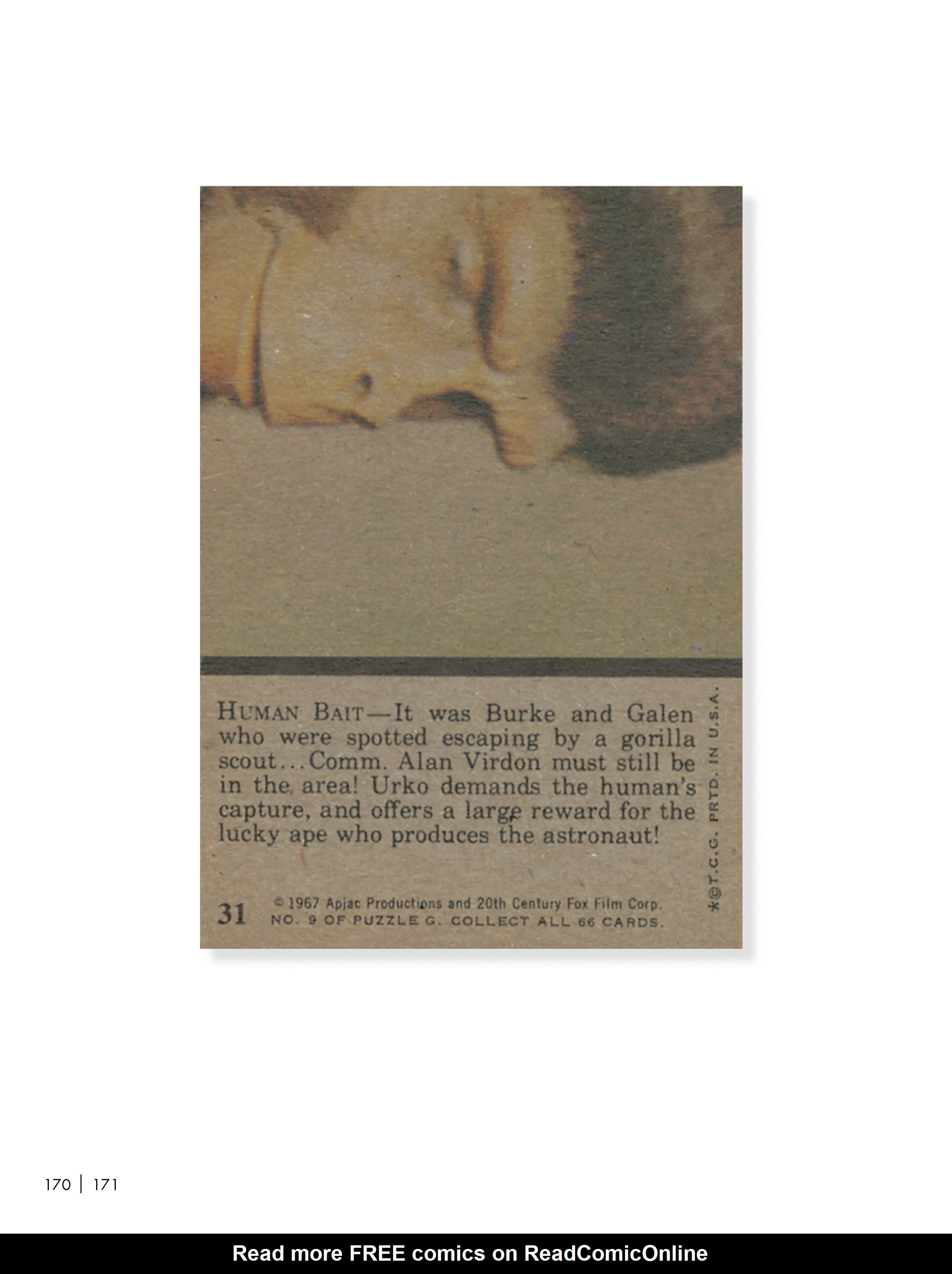 Read online Planet of the Apes: The Original Topps Trading Card Series comic -  Issue # TPB (Part 2) - 75