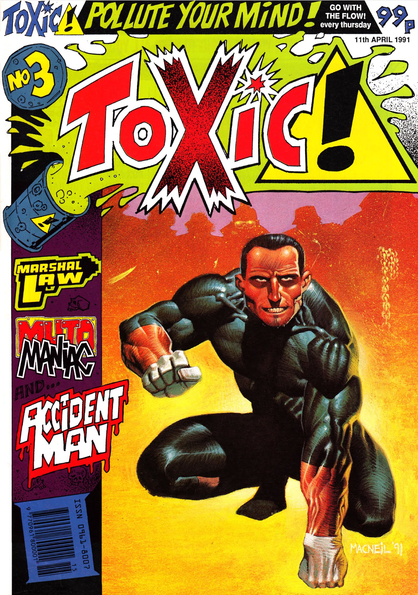 Read online Toxic! comic -  Issue #3 - 1