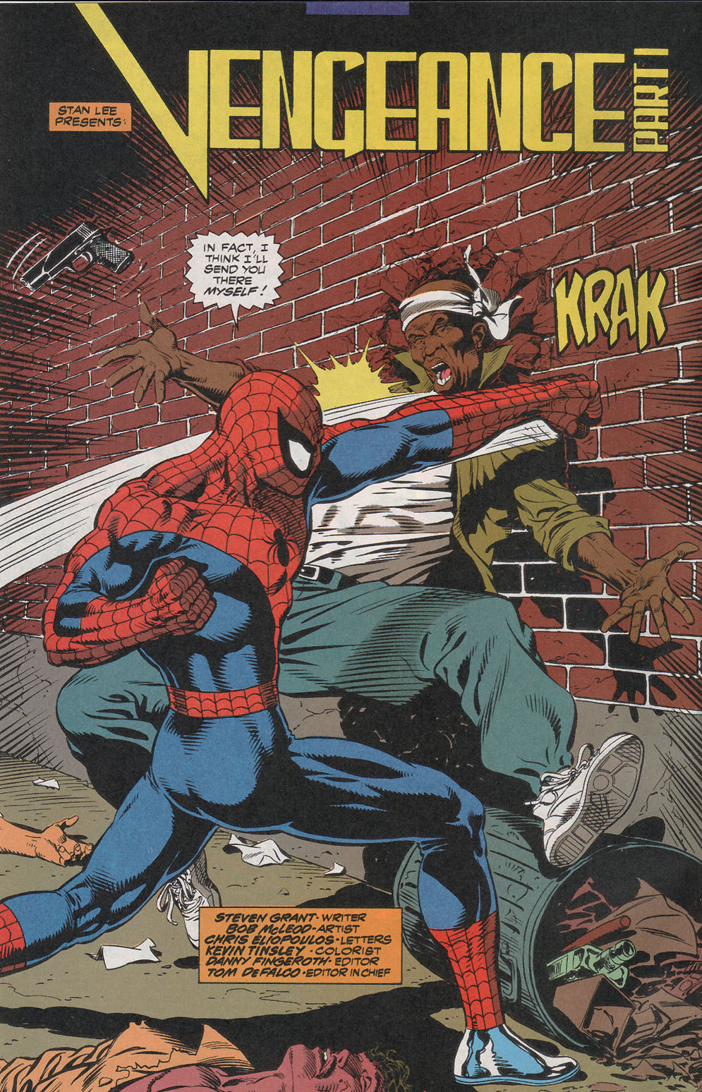Read online Spider-Man (1990) comic -  Issue #32 - Vengeance Part 1 - 3