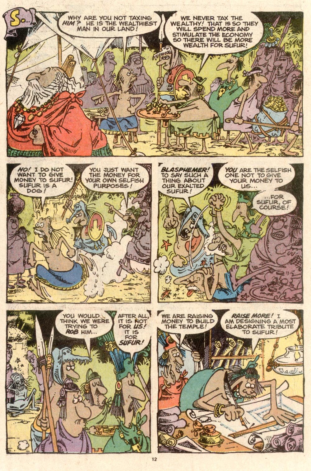 Read online Sergio Aragonés Groo the Wanderer comic -  Issue #58 - 12