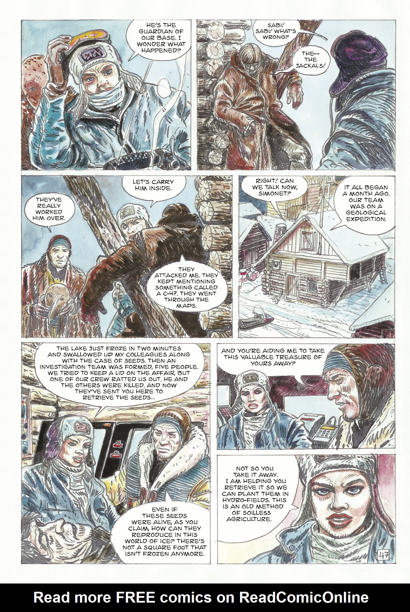 Read online The Man With the Bear comic -  Issue #1 - 49