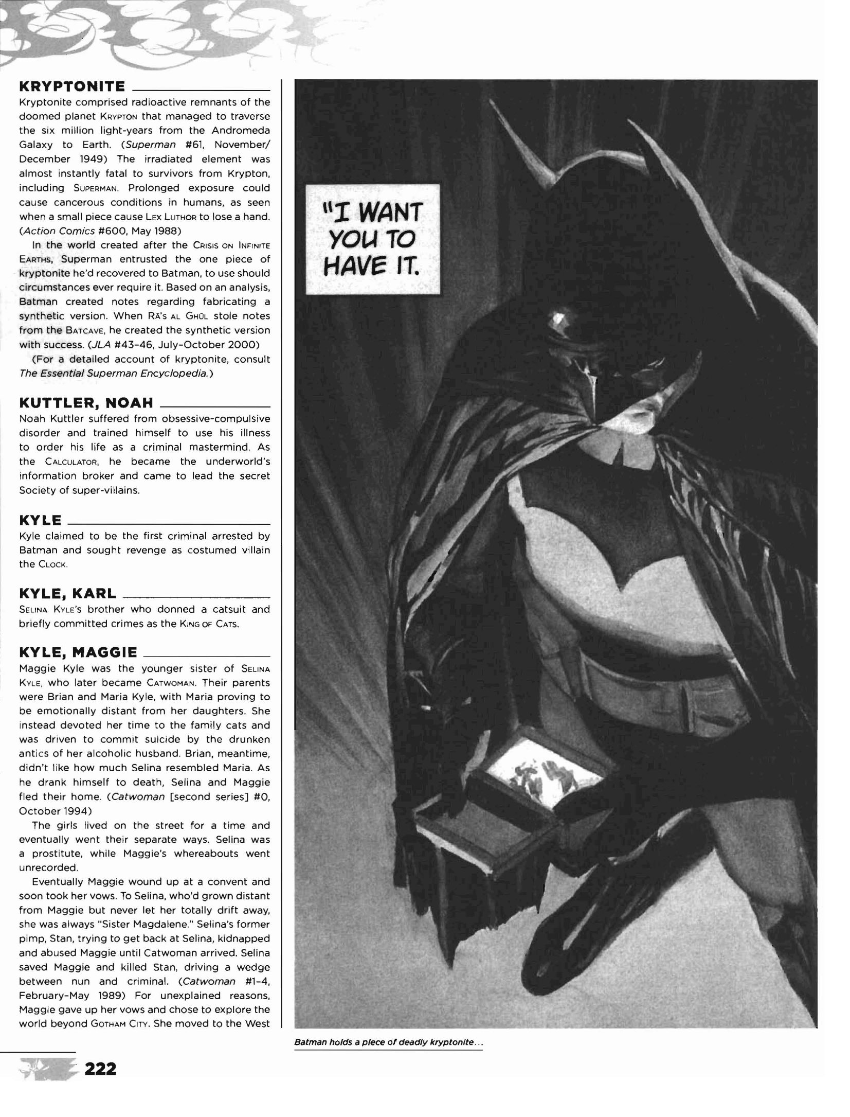 Read online The Essential Batman Encyclopedia comic -  Issue # TPB (Part 3) - 34