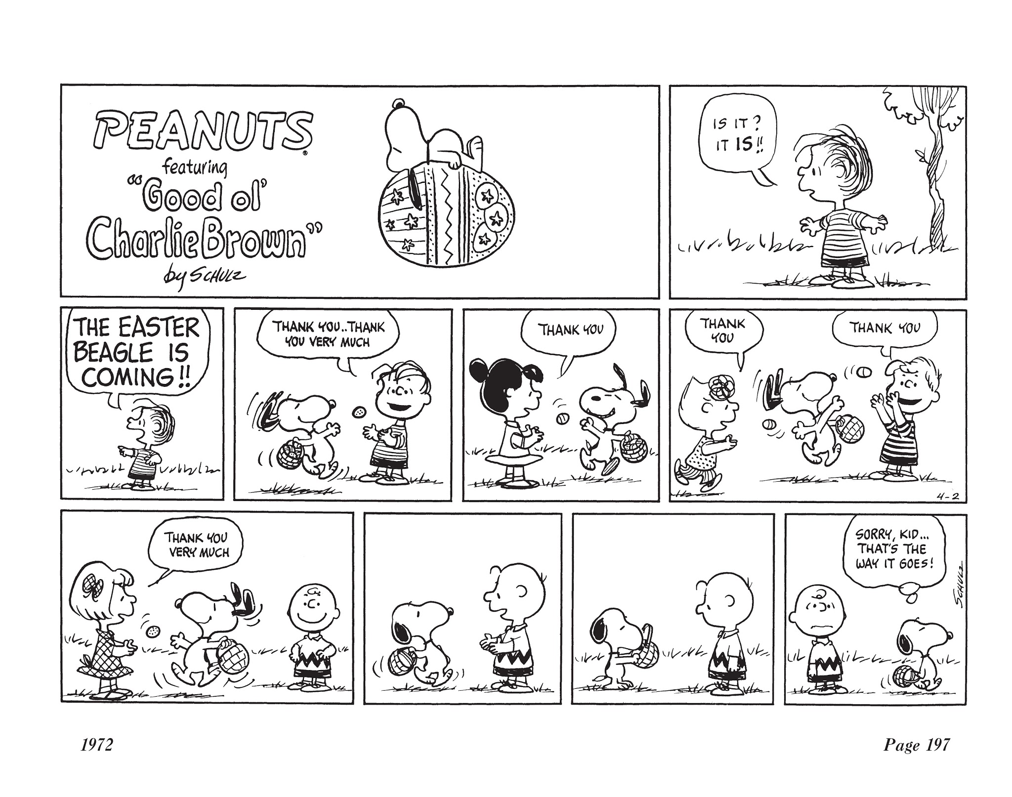 Read online The Complete Peanuts comic -  Issue # TPB 11 - 212