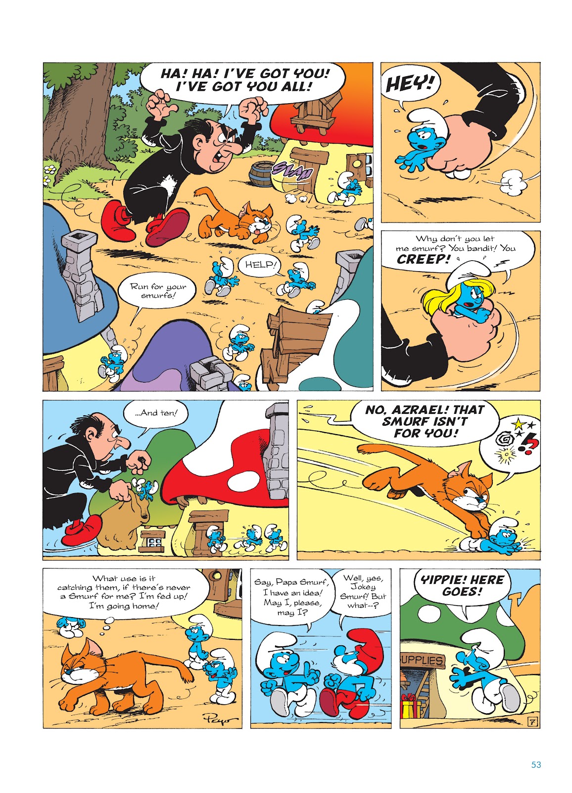 Read online The Smurfs comic -  Issue #16 - 54