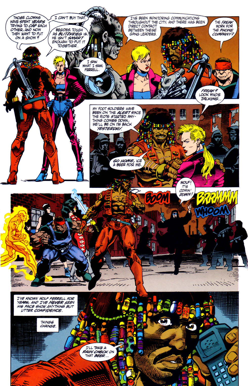 Comics' Greatest World: Steel Harbor Issue #3 #3 - English 12