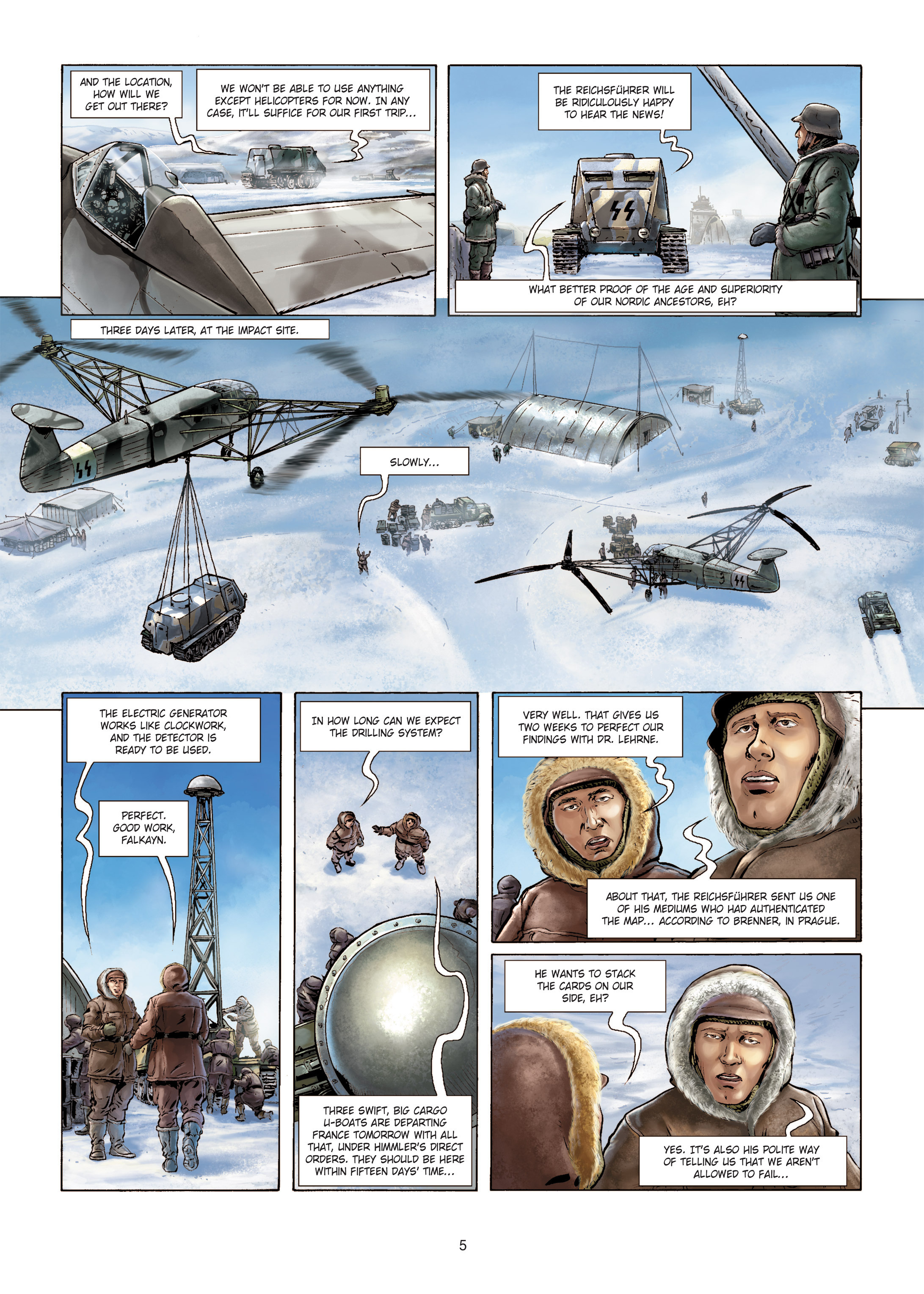 Read online Wunderwaffen comic -  Issue #4 - 5