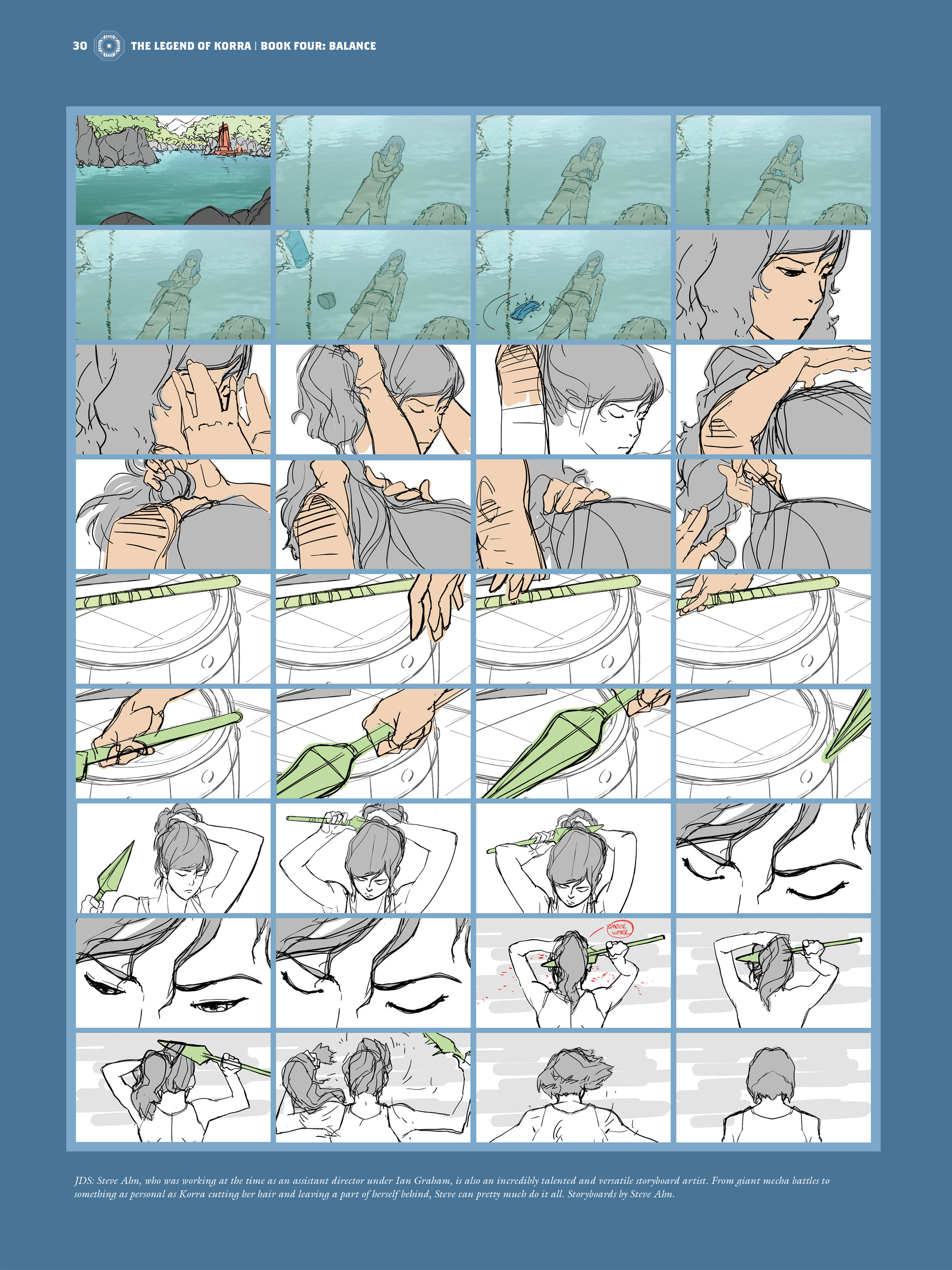 Read online The Legend of Korra: The Art of the Animated Series comic -  Issue # TPB 4 - 29