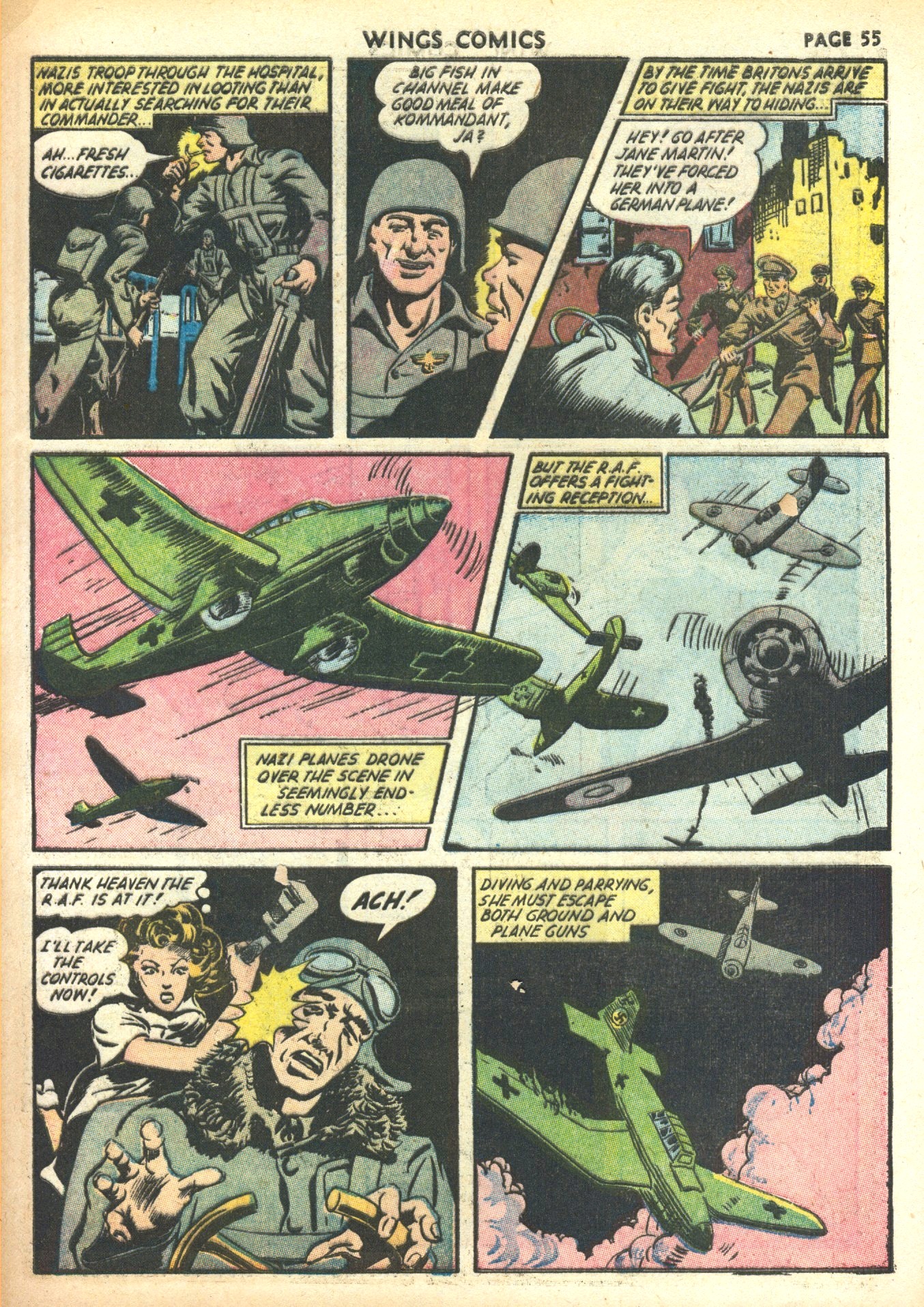 Read online Wings Comics comic -  Issue #30 - 57