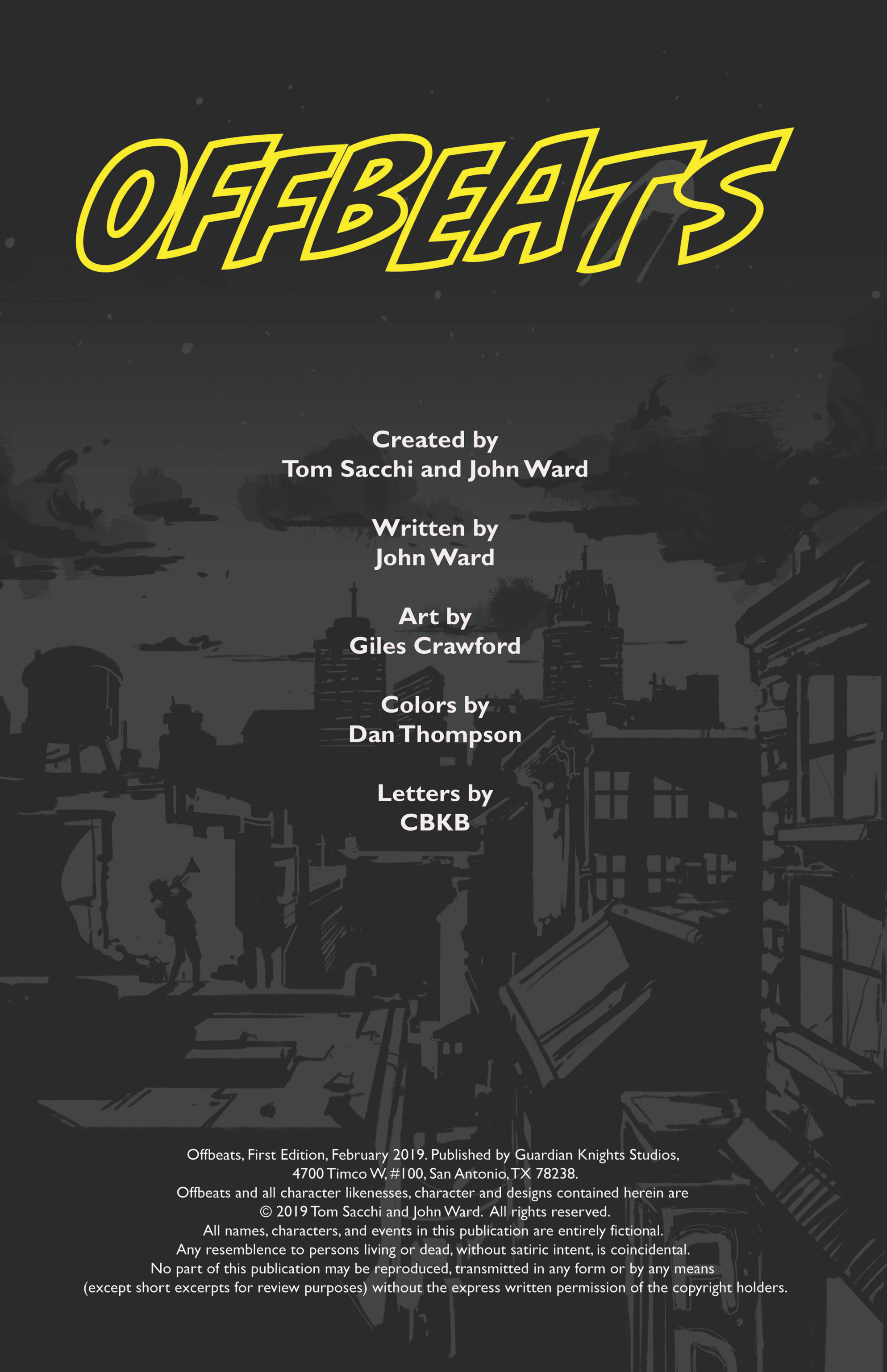 Read online Offbeats comic -  Issue #1 - 2