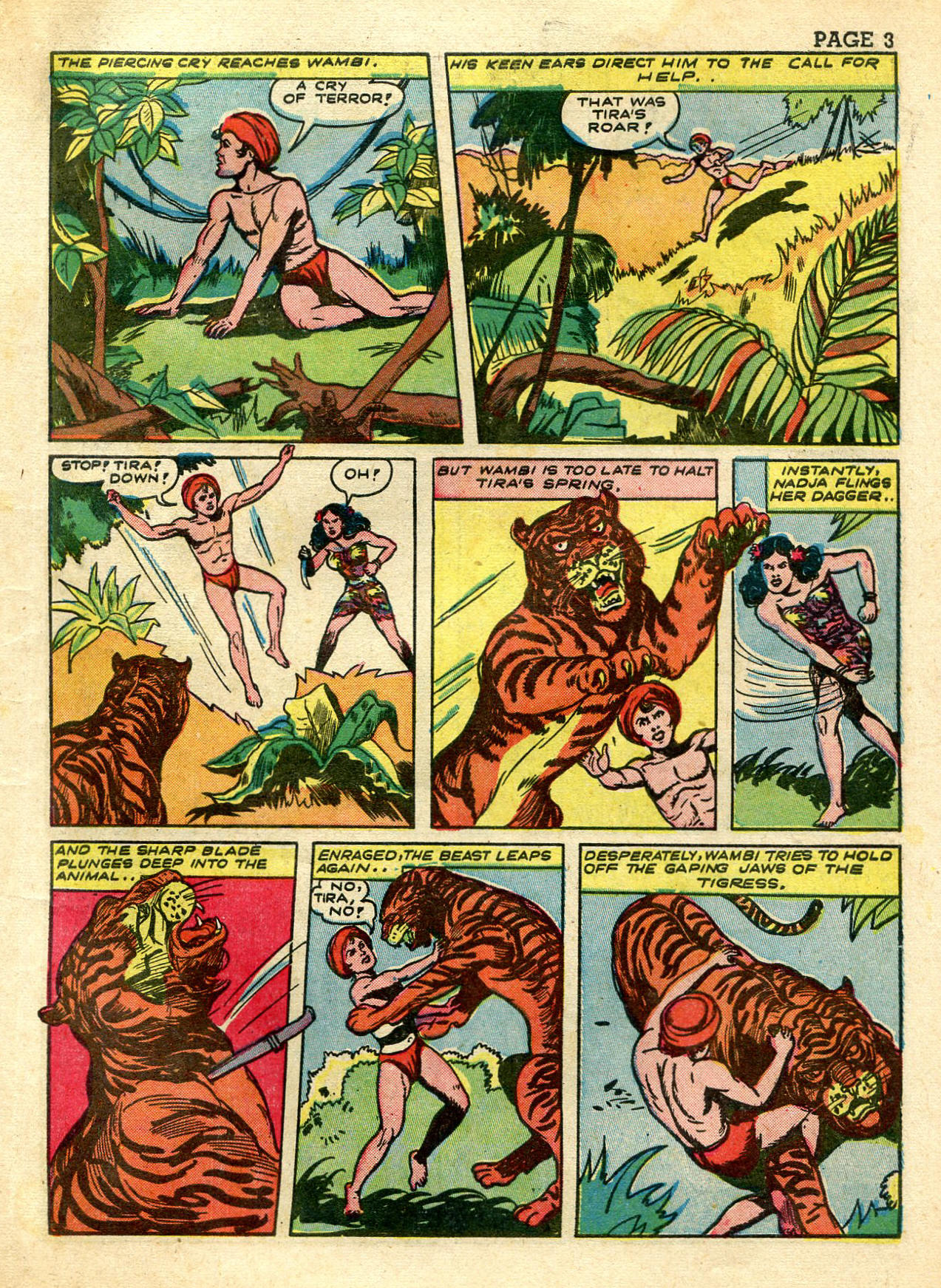 Read online Wambi Jungle Boy comic -  Issue #3 - 5