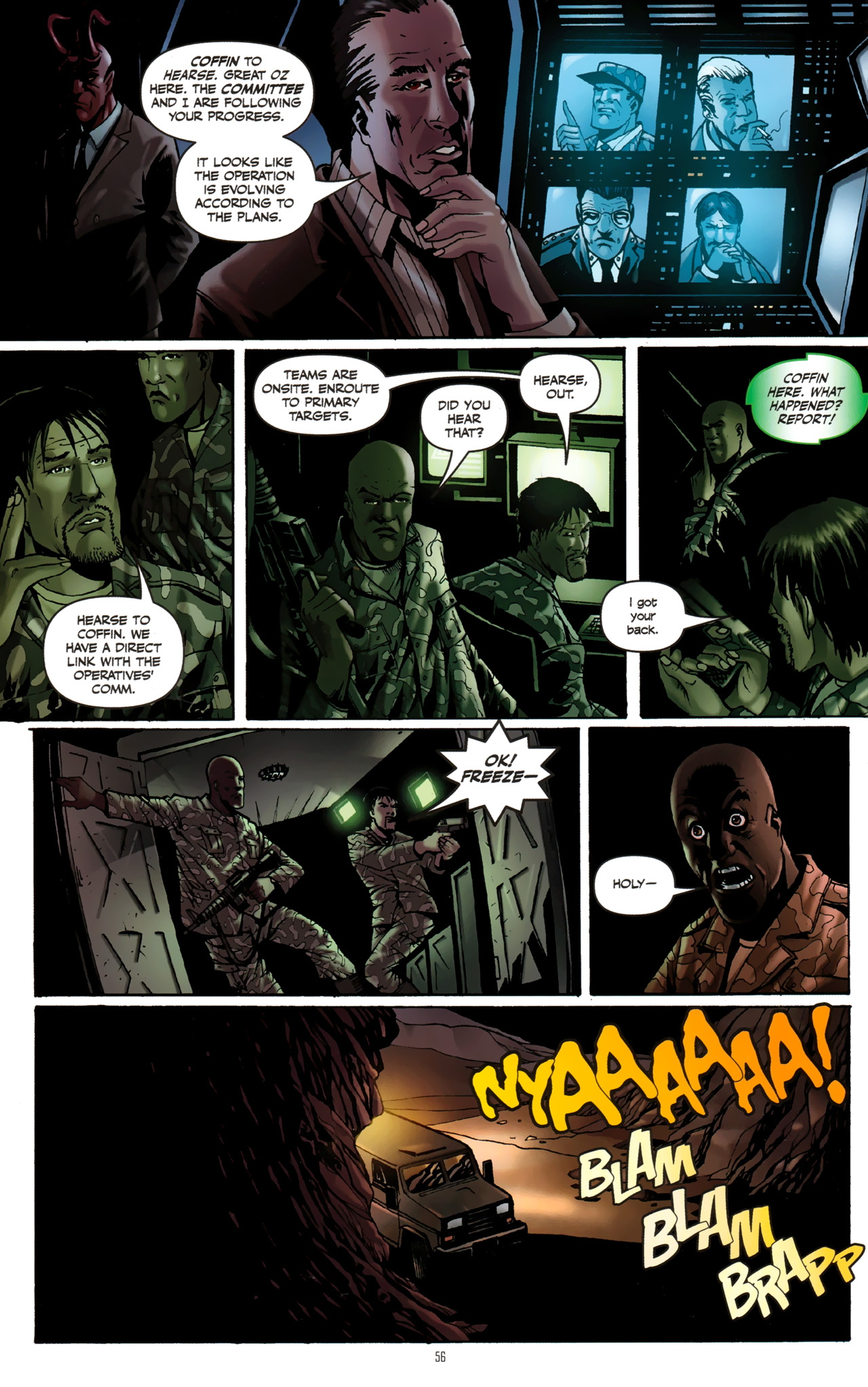 Read online CVO : Covert Vampiric Operations -- 100-Page Spectacular comic -  Issue # TPB - 58