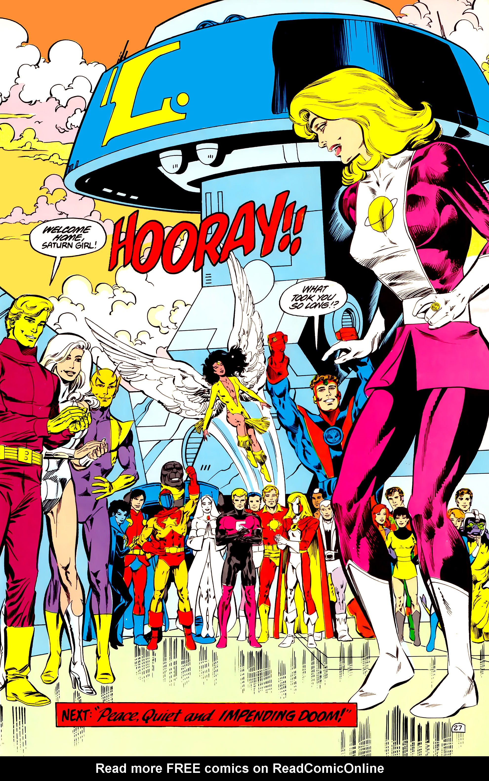 Read online Legion of Super-Heroes (1984) comic -  Issue #35 - 27