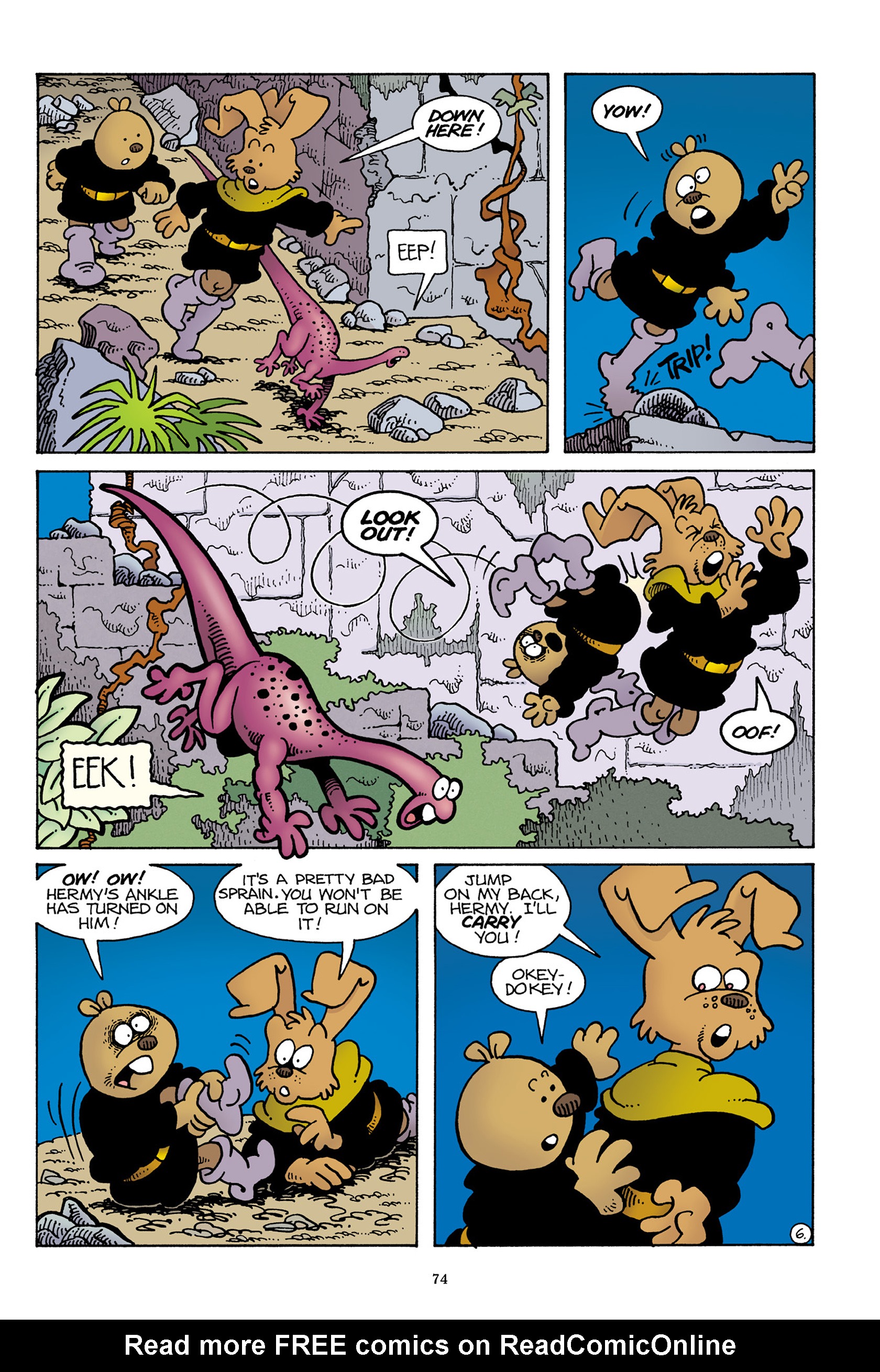 Read online The Adventures of Nilson Groundthumper and Hermy comic -  Issue # TPB - 73