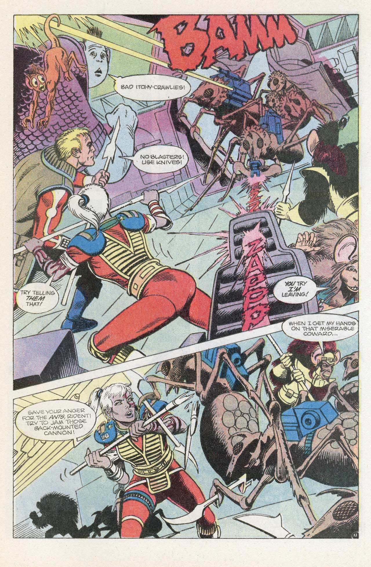 Read online Atari Force (1984) comic -  Issue #16 - 17