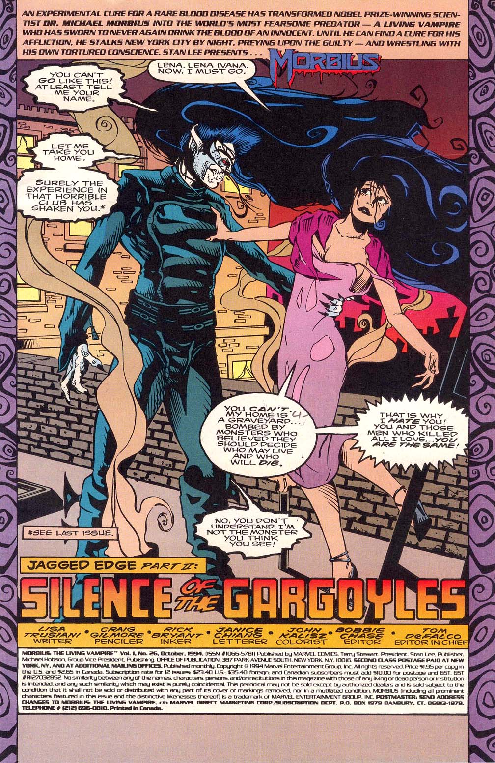 Read online Morbius: The Living Vampire (1992) comic -  Issue #26 - 2