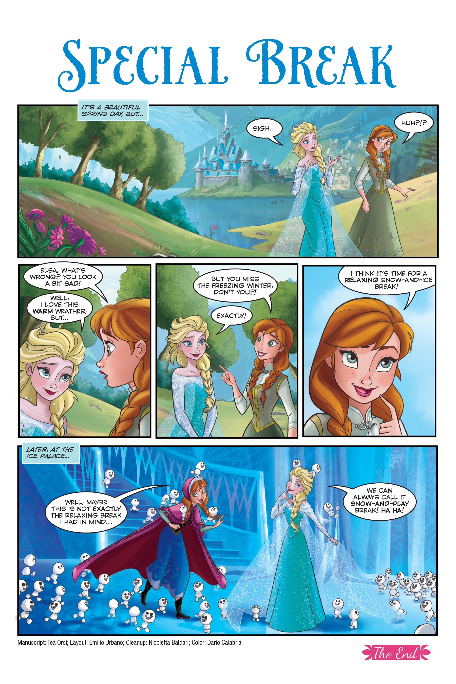 Read online Frozen Adventures: Flurries of Fun comic -  Issue # TPB (Part 1) - 91