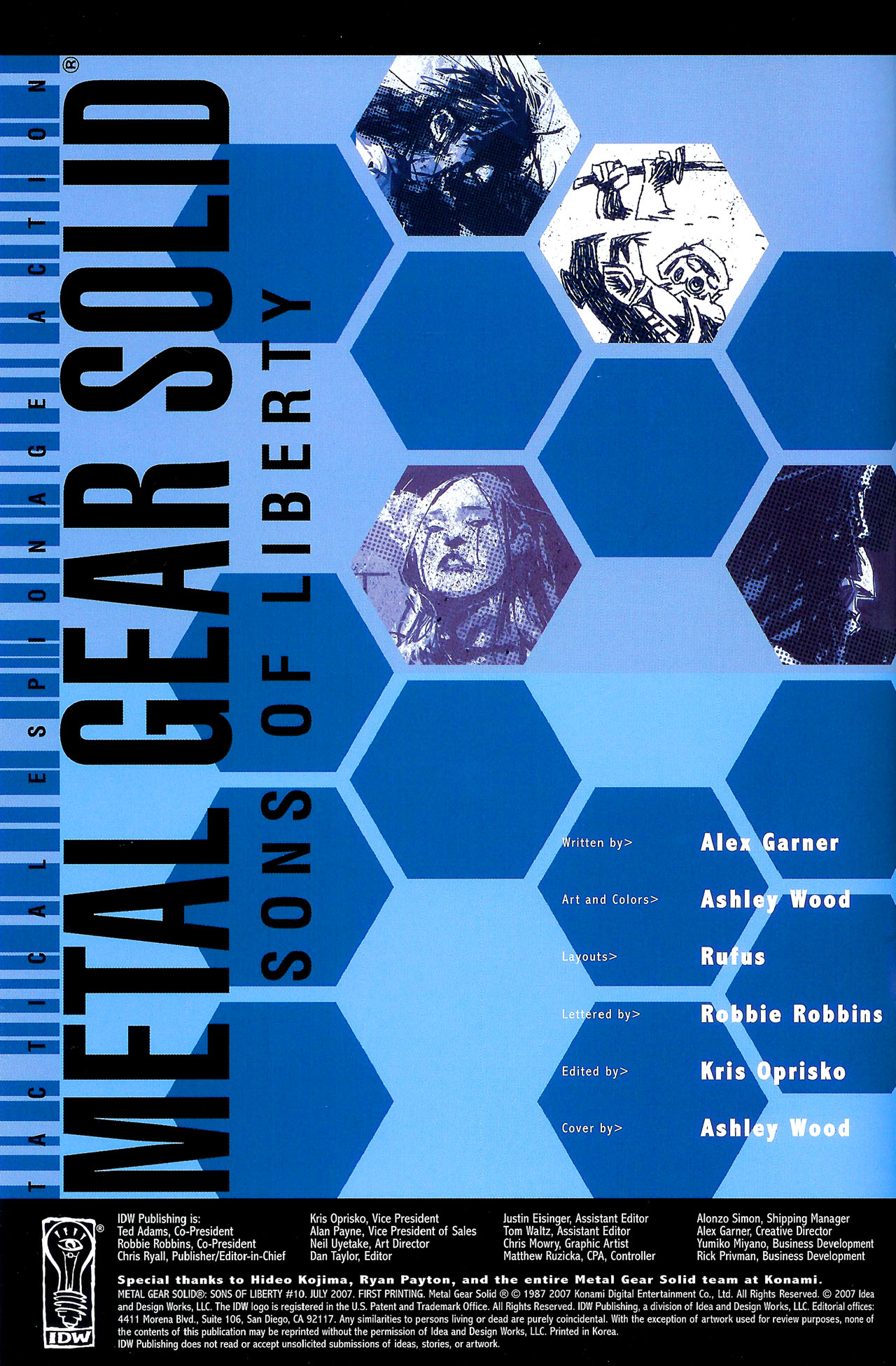 Read online Metal Gear Solid: Sons of Liberty comic -  Issue #10 - 2