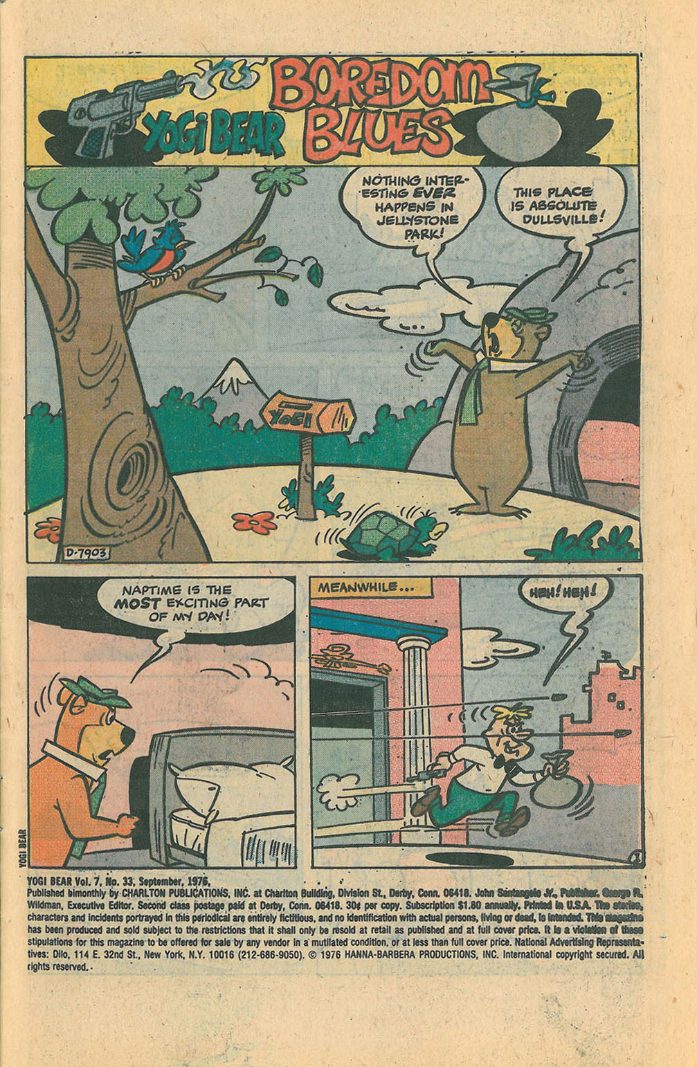 Yogi Bear (1970) issue 33 - Page 3