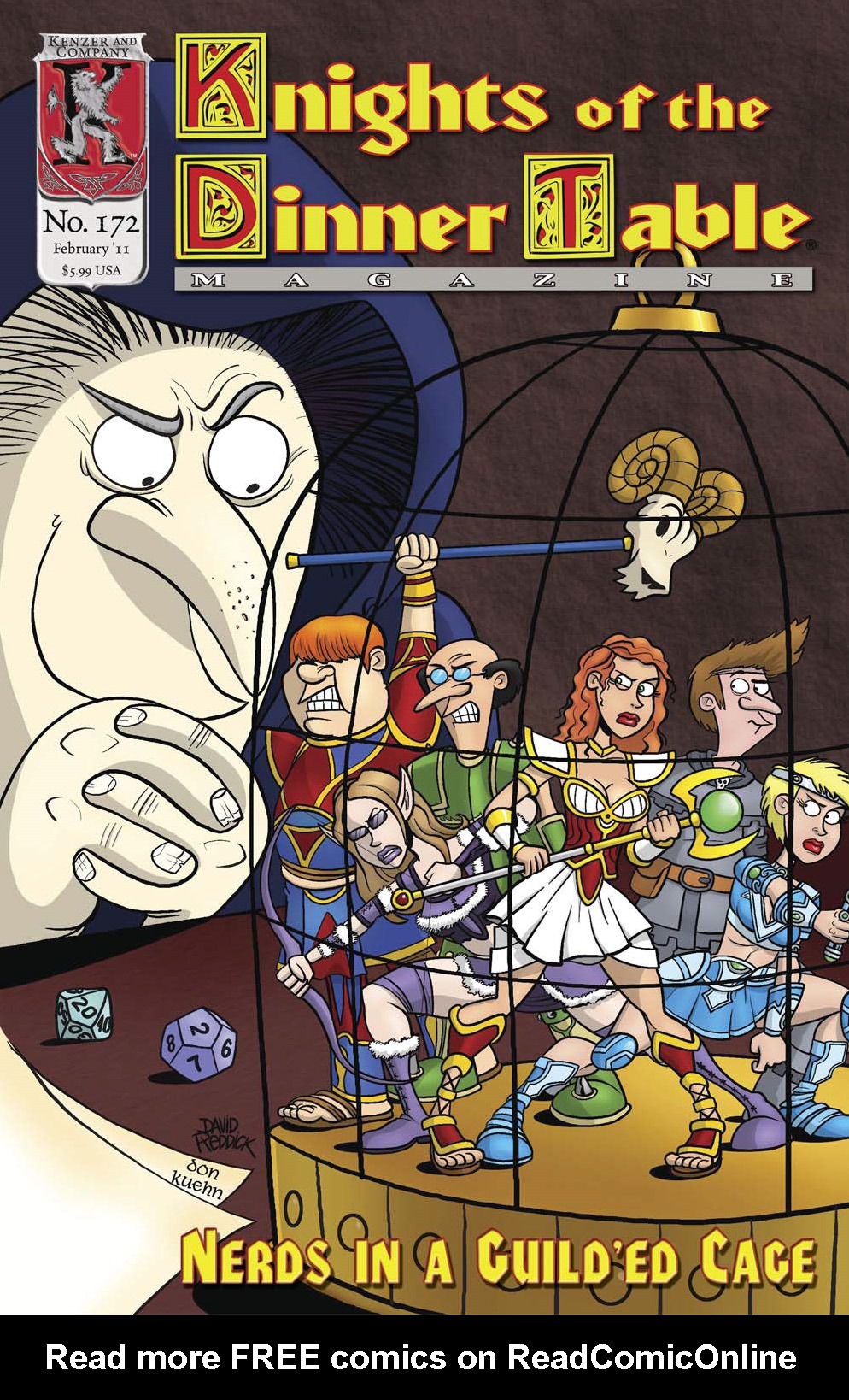 Read online Knights of the Dinner Table comic -  Issue #172 - 1