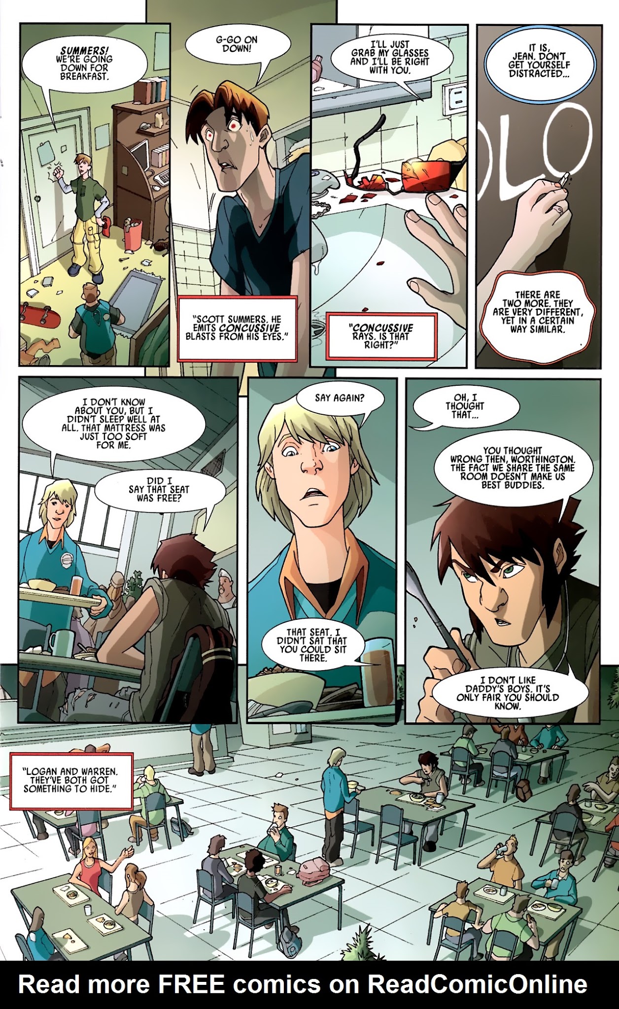 Read online X-Campus comic -  Issue #1 - 20