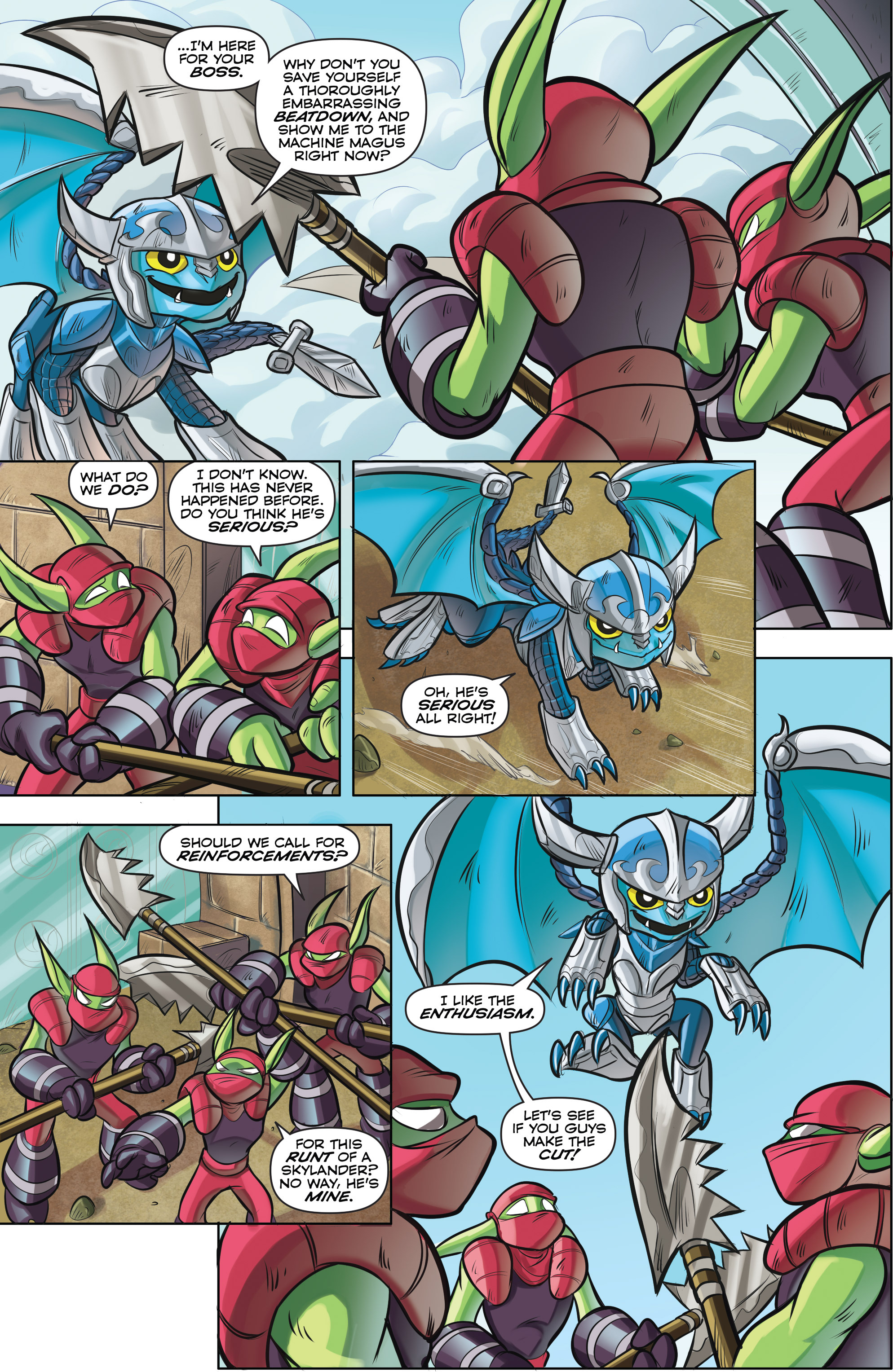 Read online Skylanders comic -  Issue #5 - 10