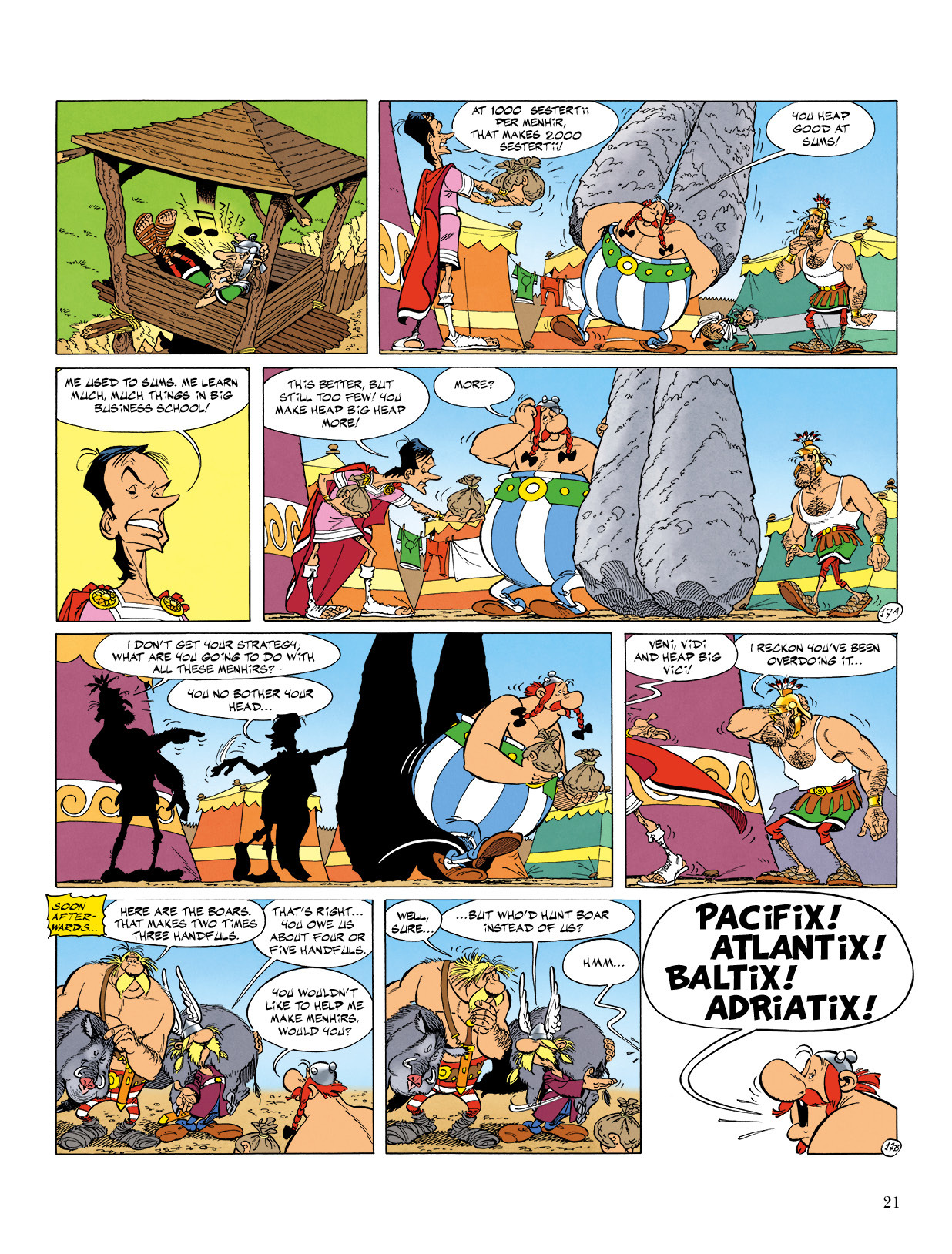 Read online Asterix comic -  Issue #23 - 22