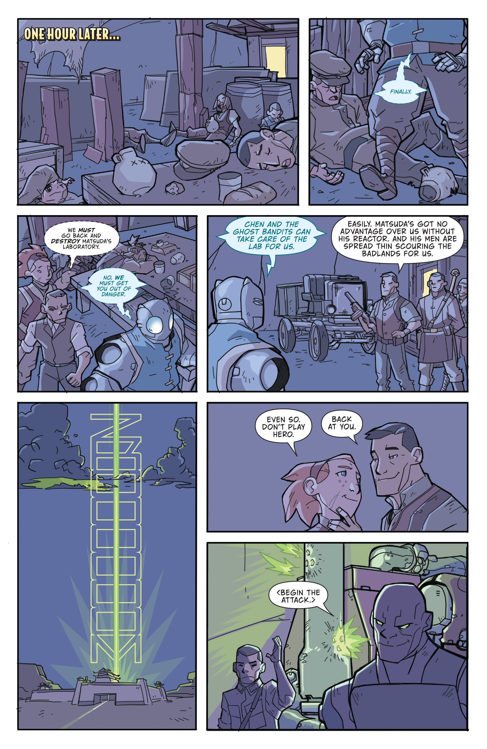 Read online Atomic Robo and the Temple of Od comic -  Issue #3 - 18