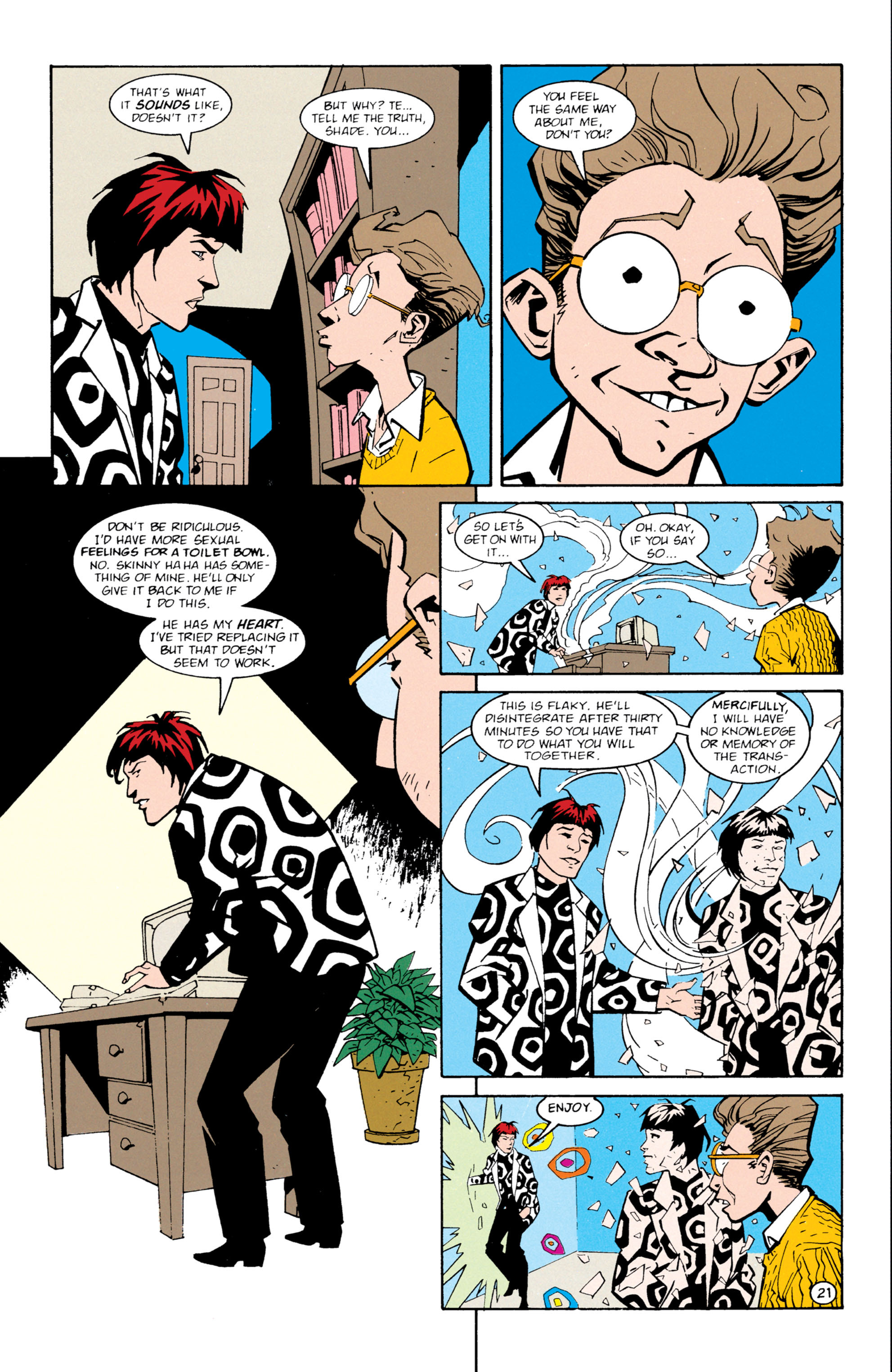 Read online Shade, the Changing Man comic -  Issue #61 - 22