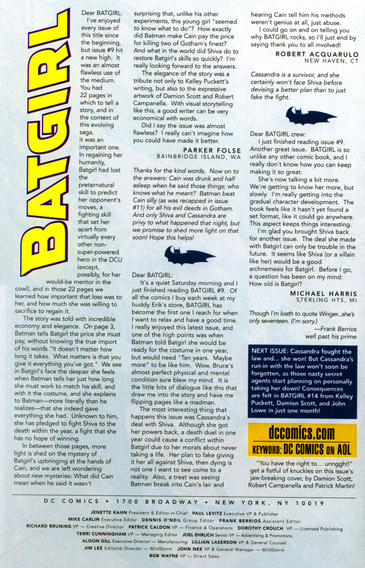 Read online Batgirl (2000) comic -  Issue #13 - 24