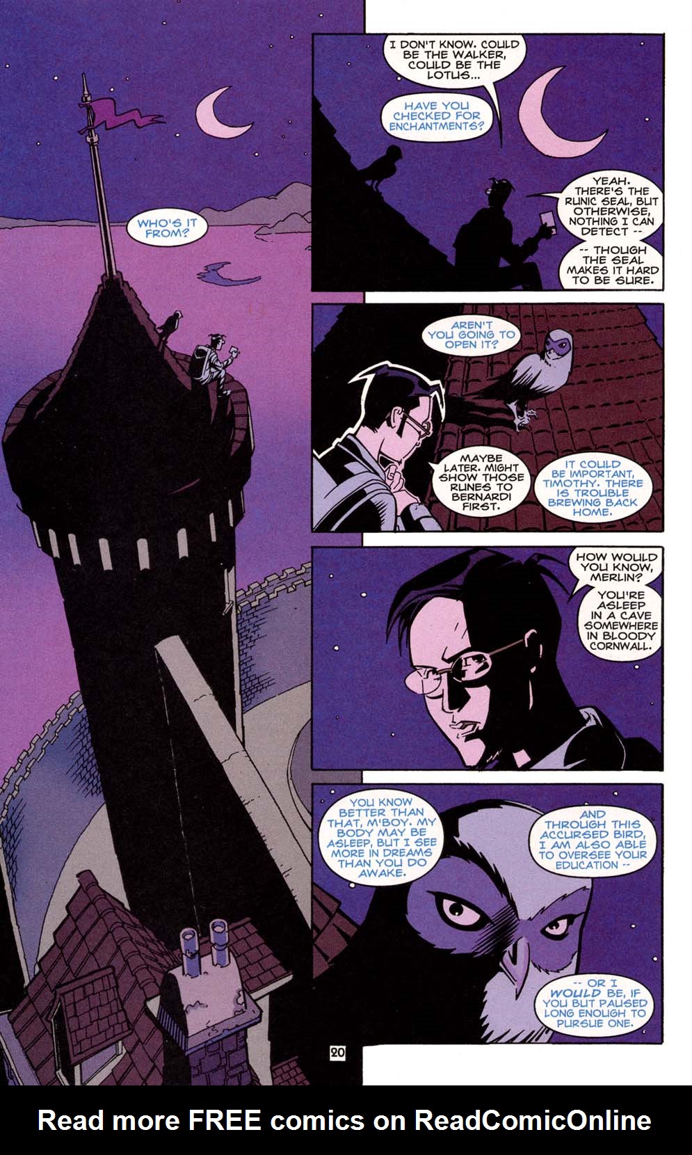 Read online Hunter:  The Age of Magic comic -  Issue #1 - 21