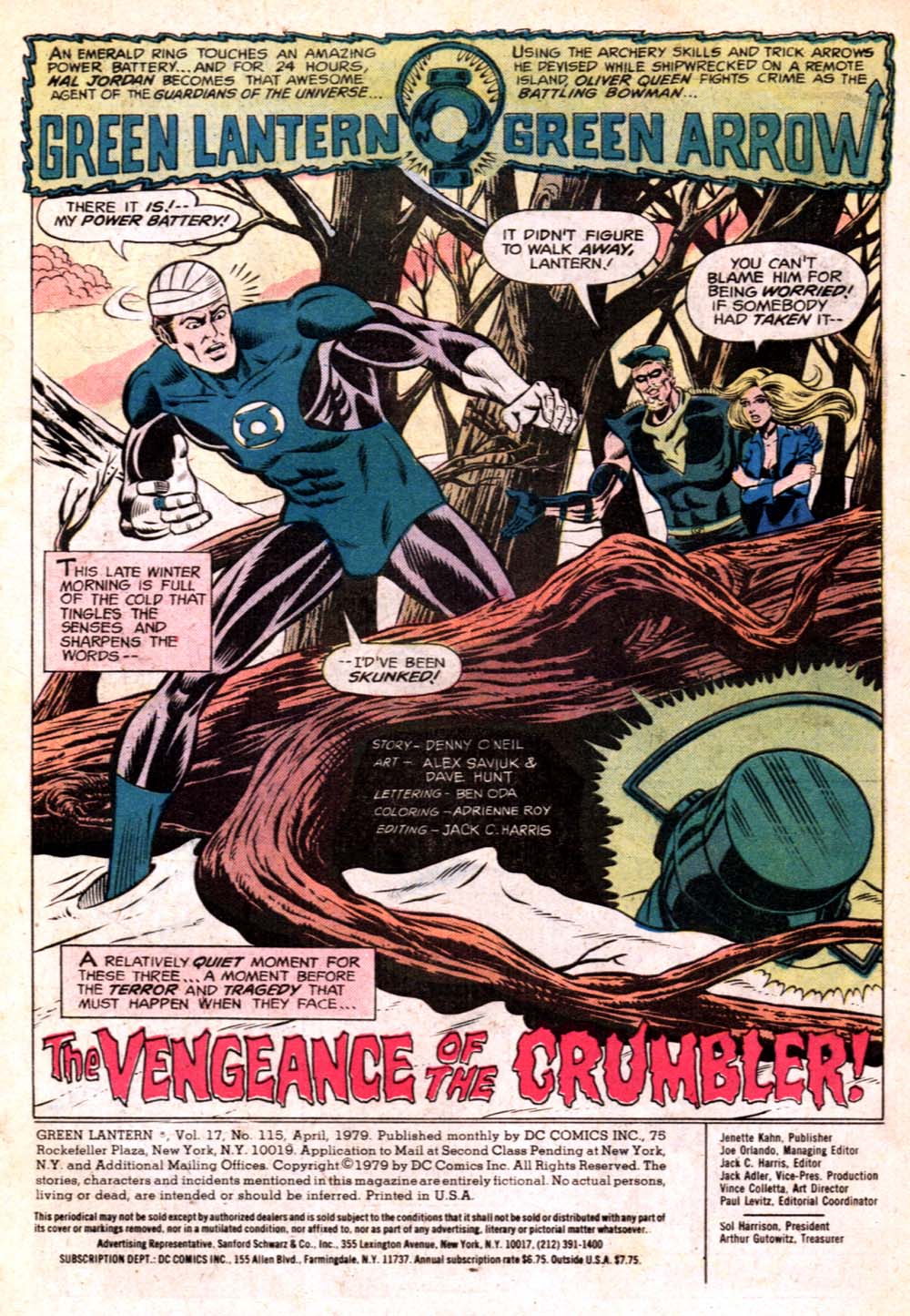 Read online Green Lantern (1960) comic -  Issue #115 - 2