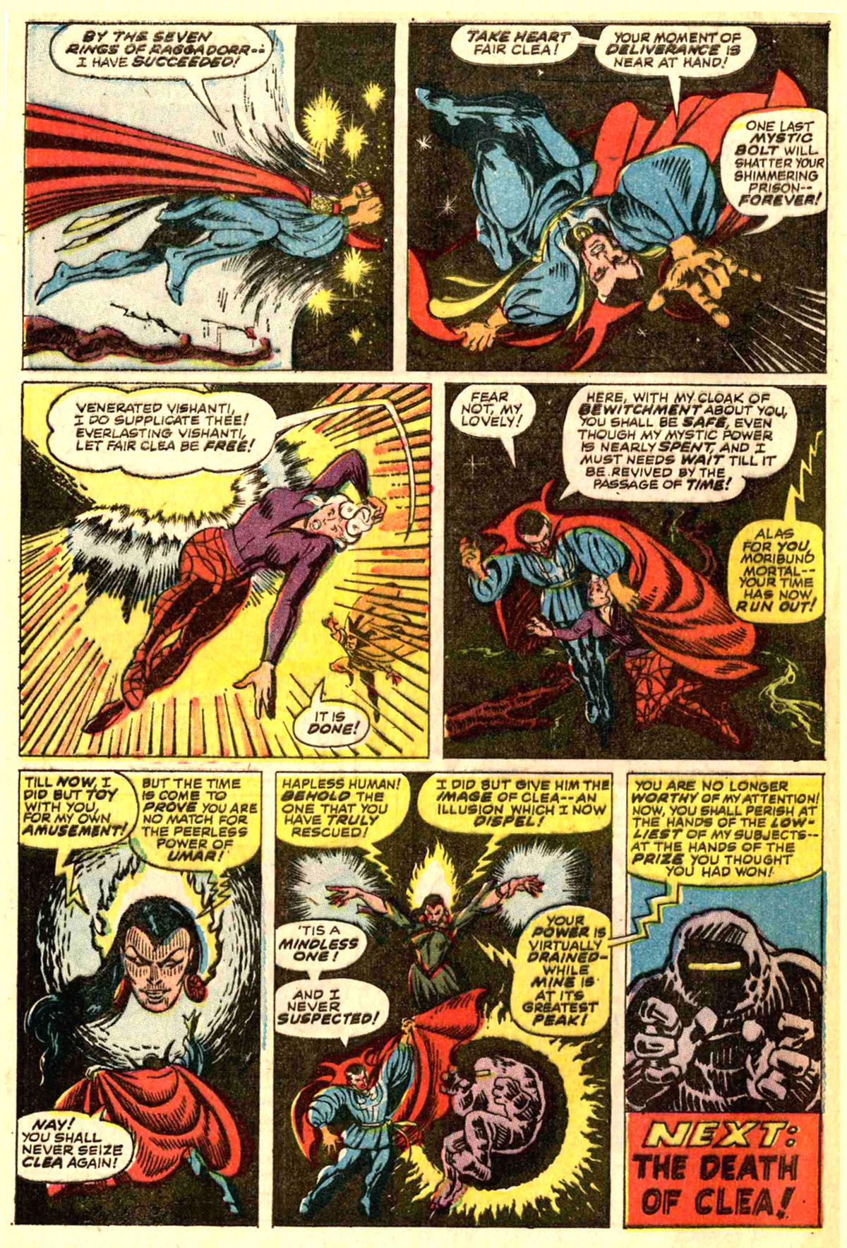 Read online Marvel Masterworks: Doctor Strange comic -  Issue # TPB 2 - 124