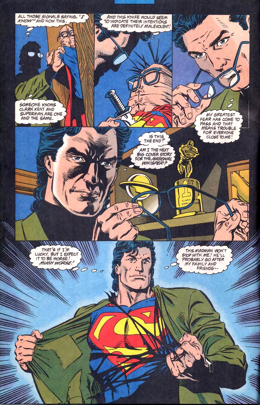 Read online Superman (1987) comic -  Issue #100 - 5