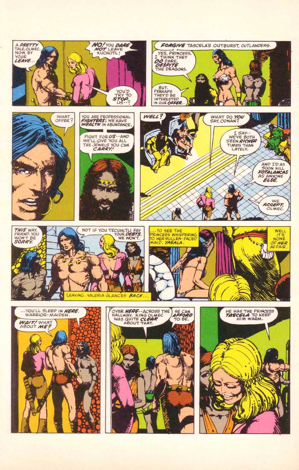 Read online Robert E. Howard's Conan the Barbarian comic -  Issue # Full - 34