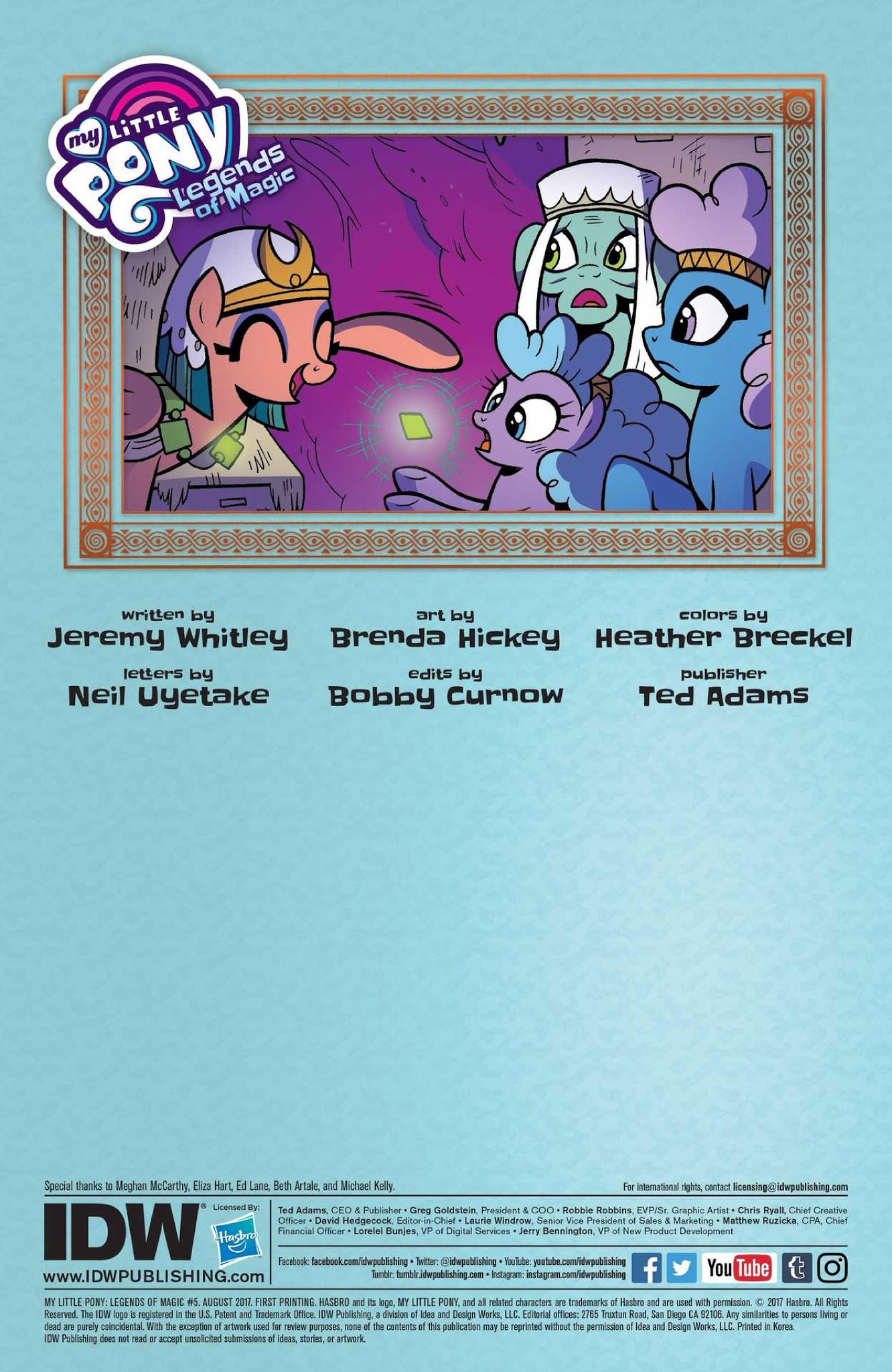 Read online My Little Pony: Legends of Magic comic -  Issue #5 - 2