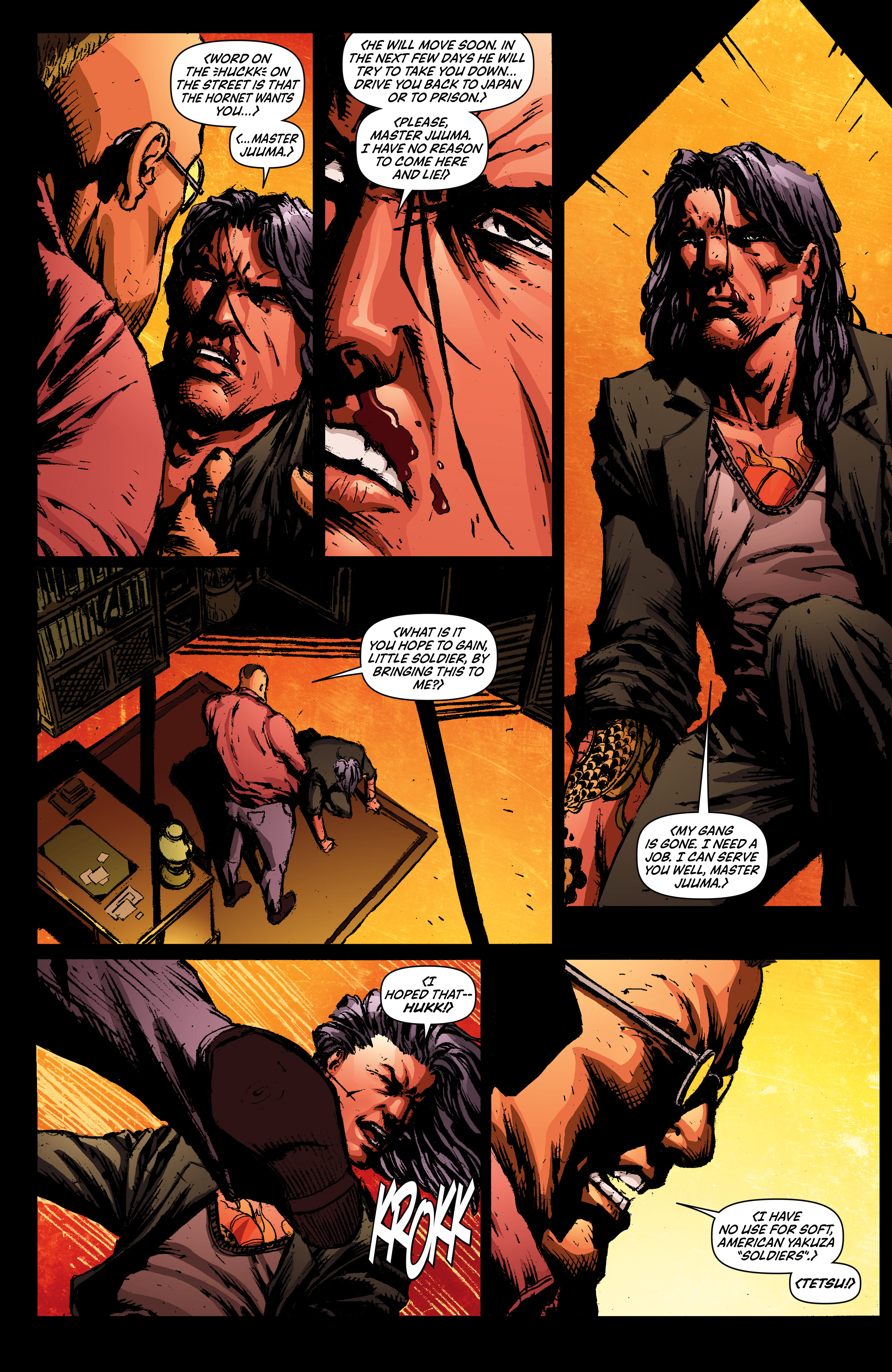 Read online Green Hornet: Blood Ties comic -  Issue #4 - 10