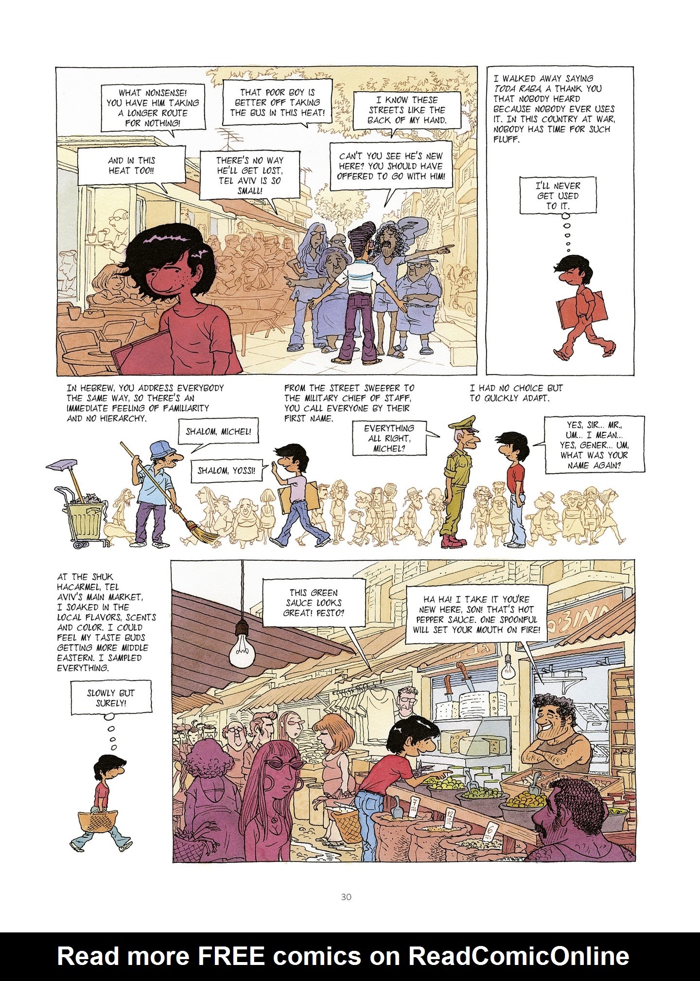 Read online Falafel With Hot Sauce comic -  Issue # TPB - 32