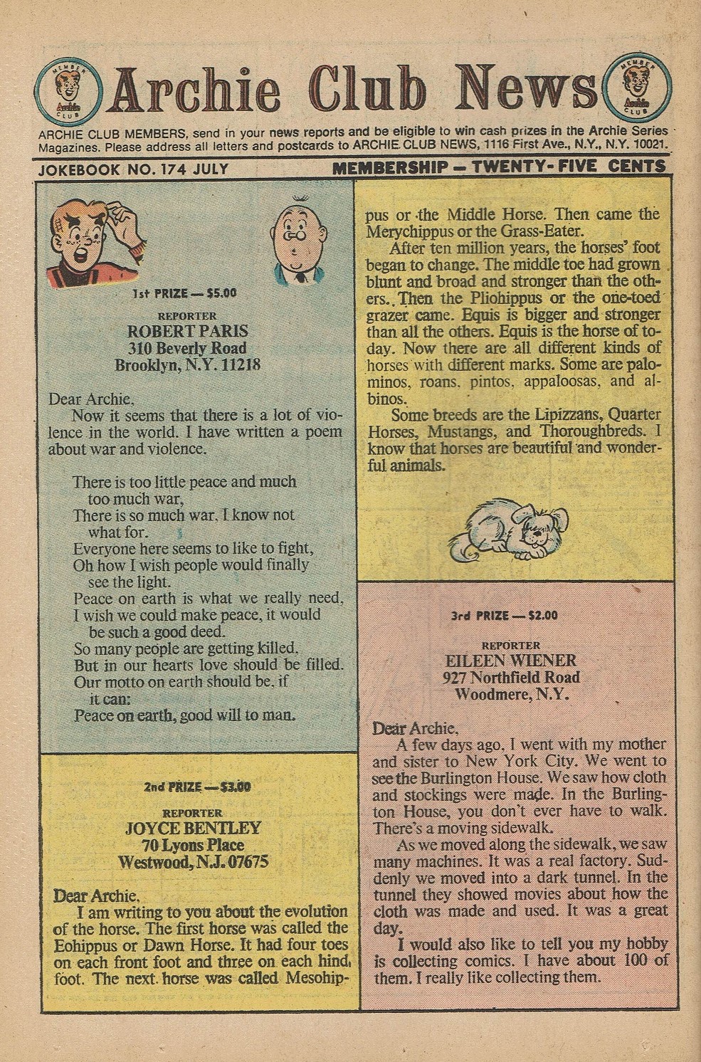 Read online Archie's Joke Book Magazine comic -  Issue #174 - 25