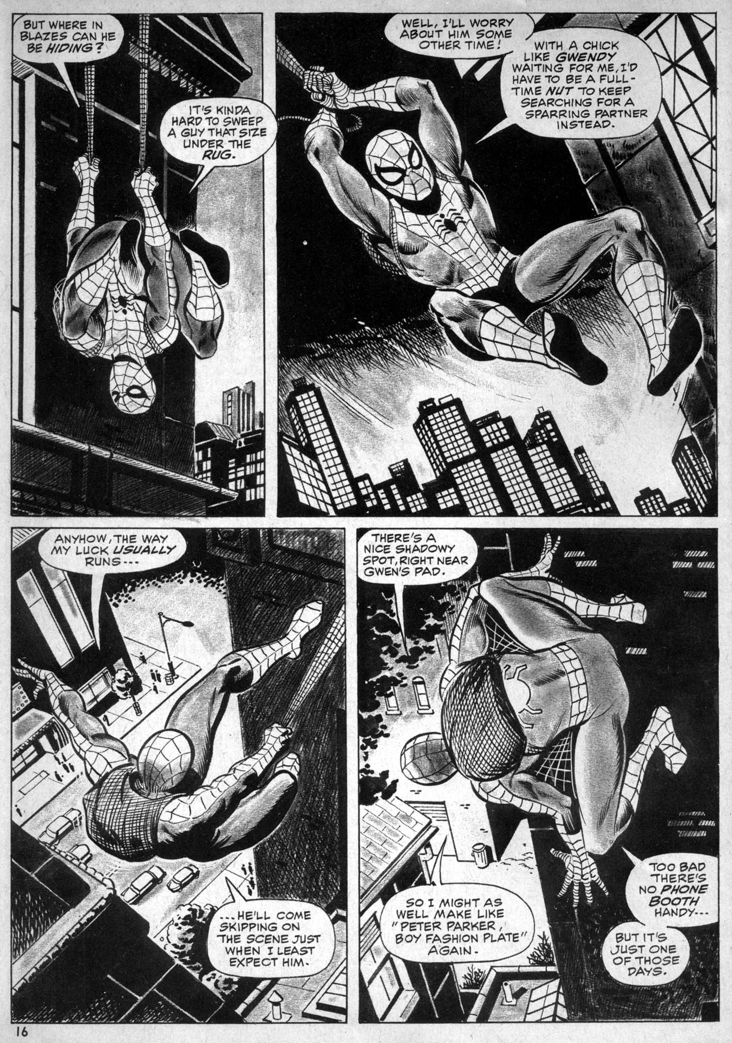 Read online Spectacular Spider-Man Magazine comic -  Issue #1 - 17