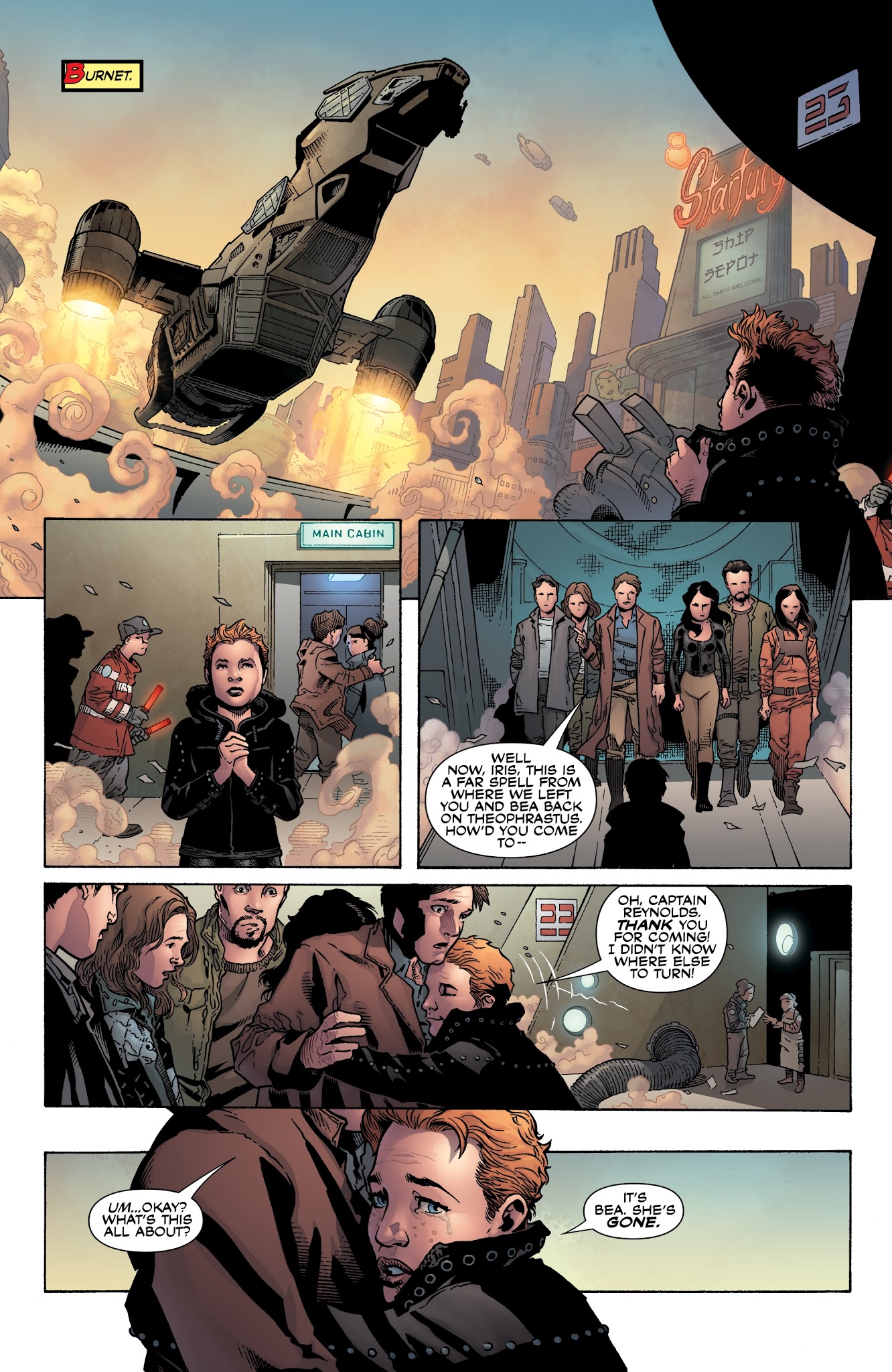 Read online Serenity: Firefly Class 03-K64 – No Power in the 'Verse comic -  Issue # _TPB - 22