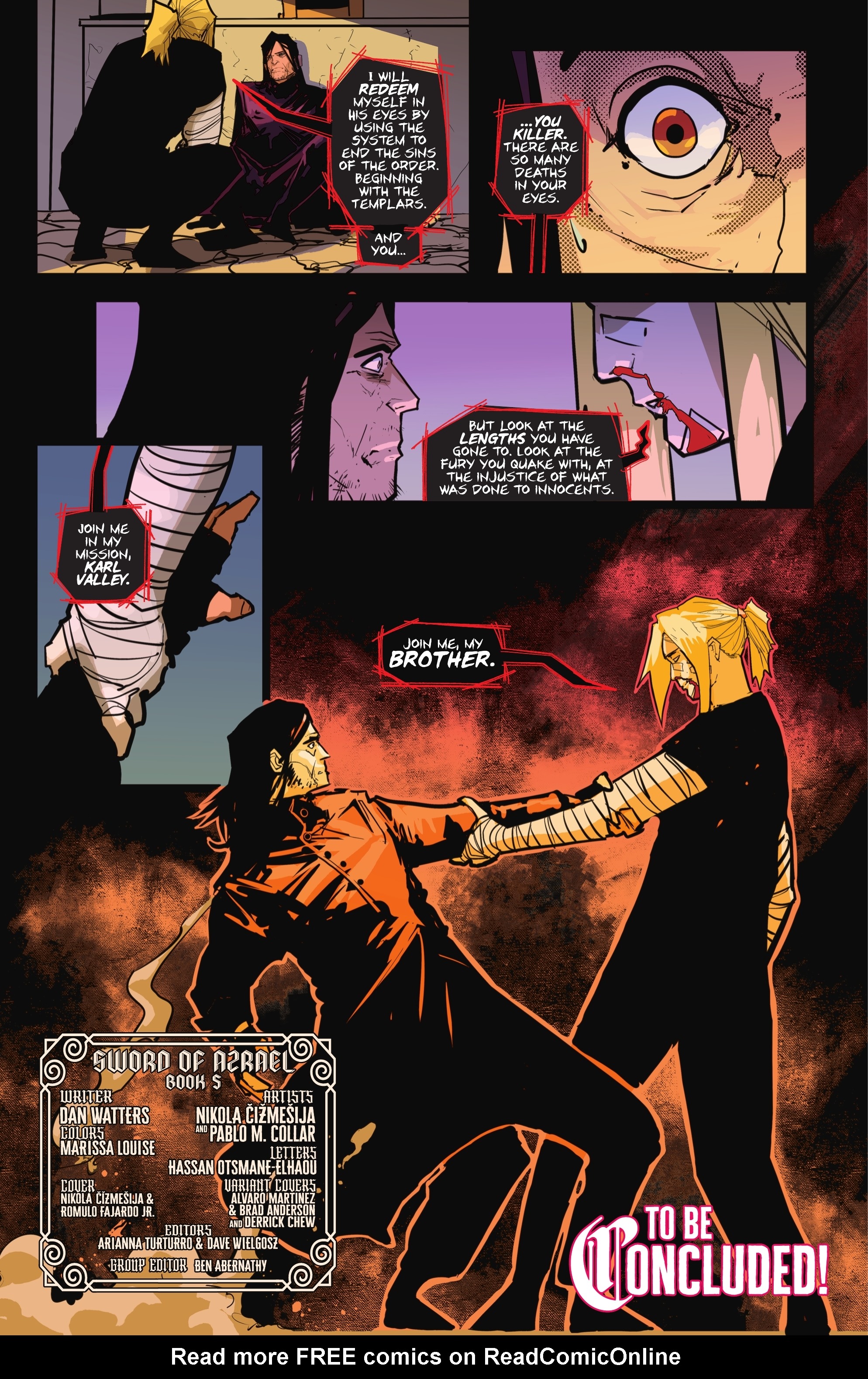 Read online Sword Of Azrael comic -  Issue #5 - 24