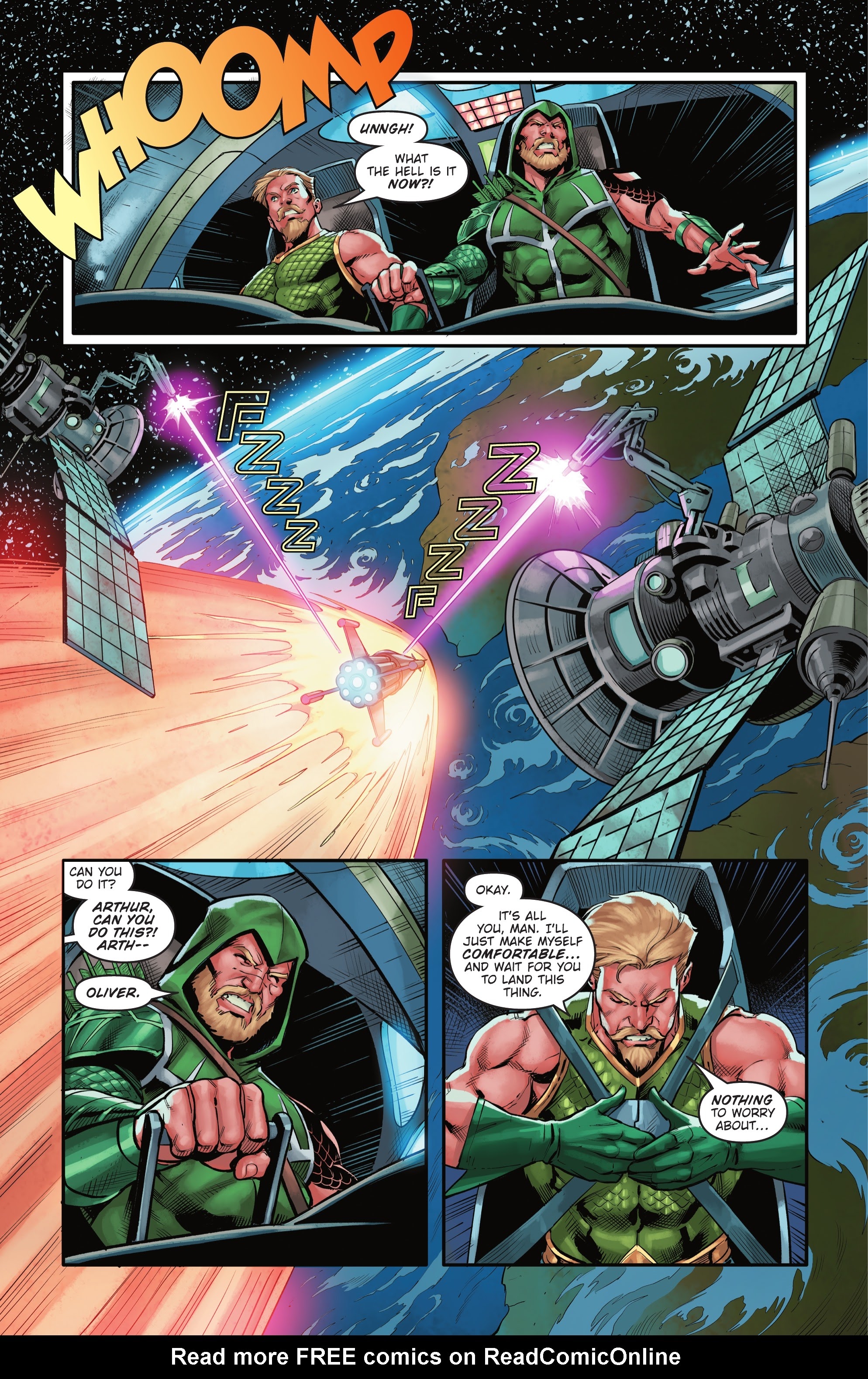 Read online Aquaman/Green Arrow - Deep Target comic -  Issue #4 - 18