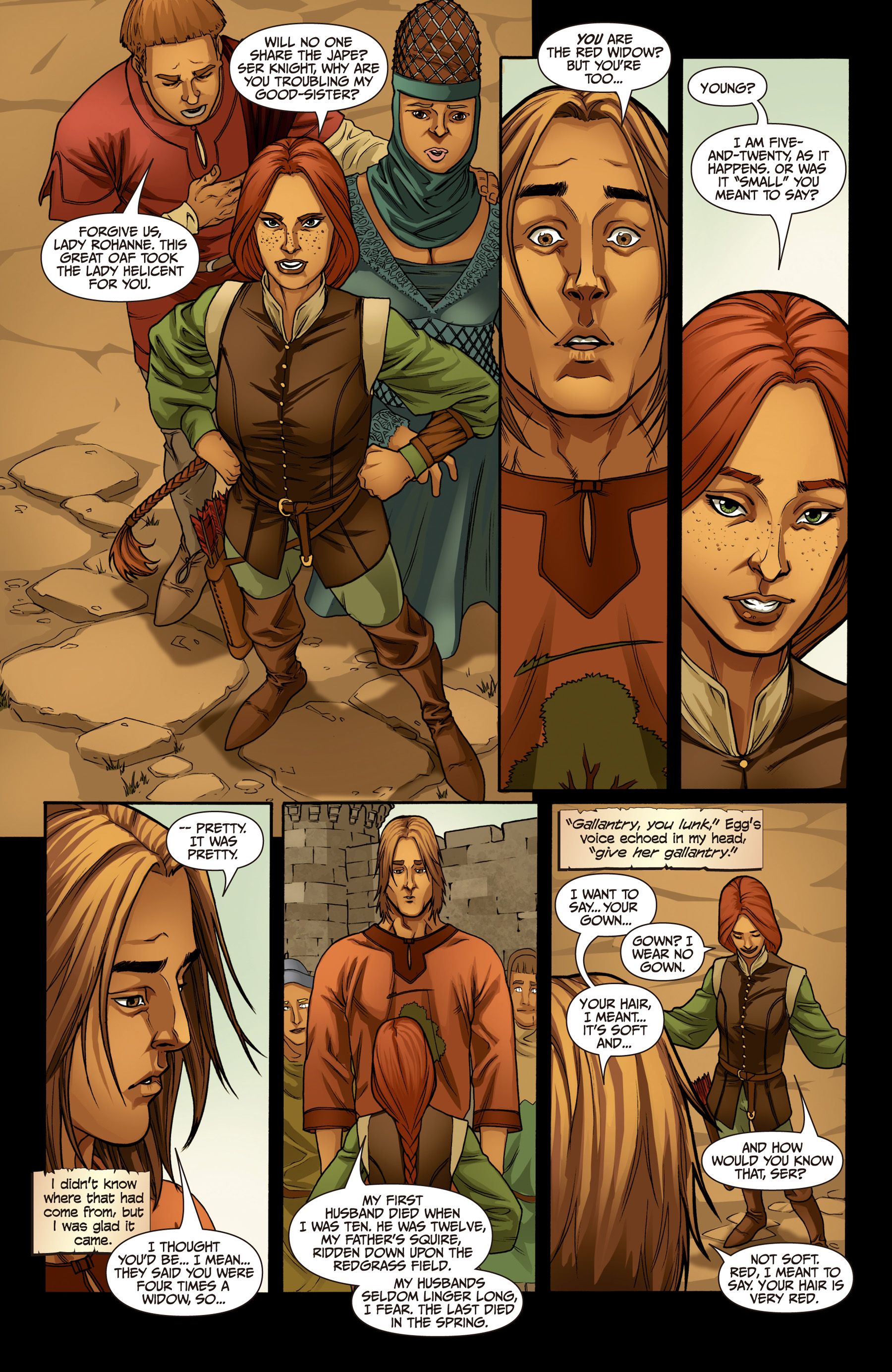 Read online The Sworn Sword: The Graphic Novel comic -  Issue # Full - 76