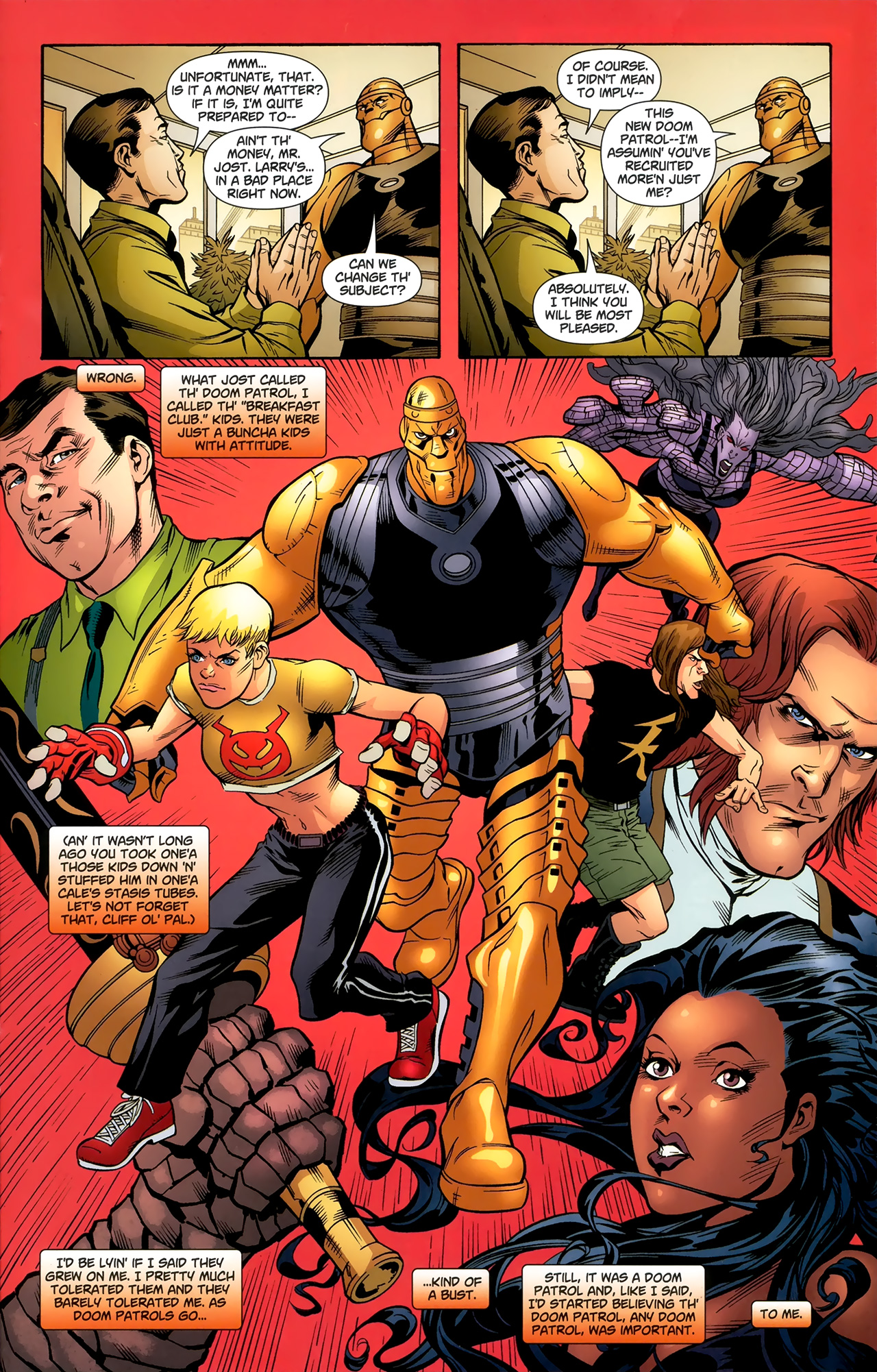 Read online Doom Patrol (2009) comic -  Issue #21 - 18