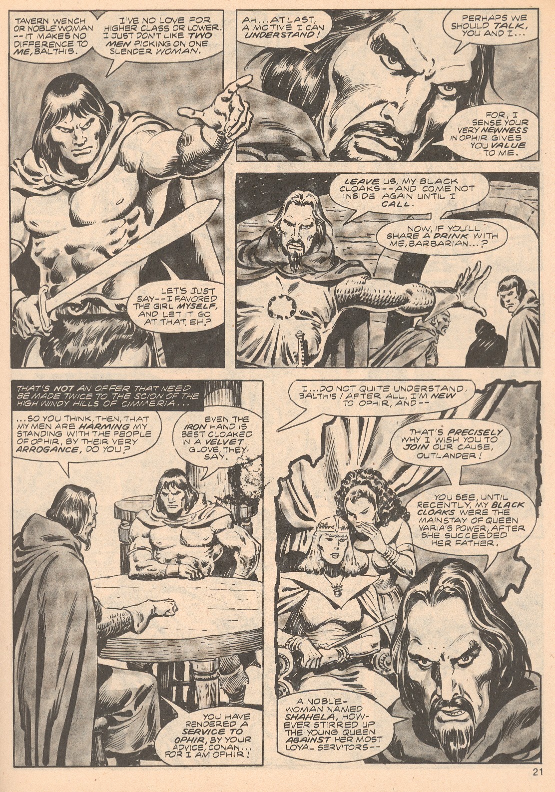 The Savage Sword Of Conan issue 68 - Page 21
