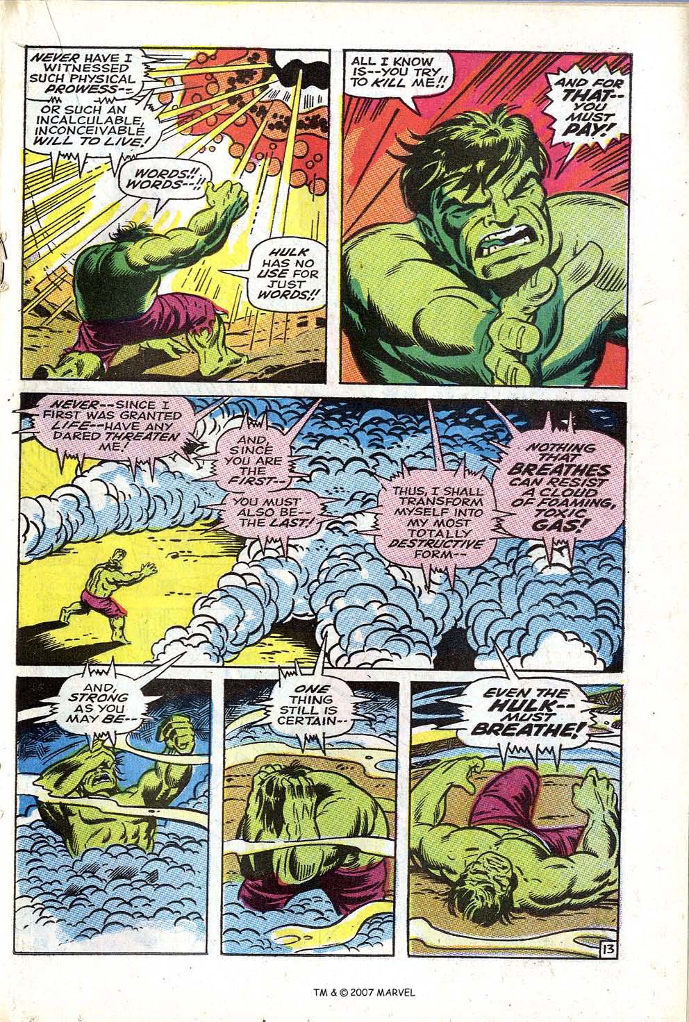 Read online The Incredible Hulk (1968) comic -  Issue #112 - 19