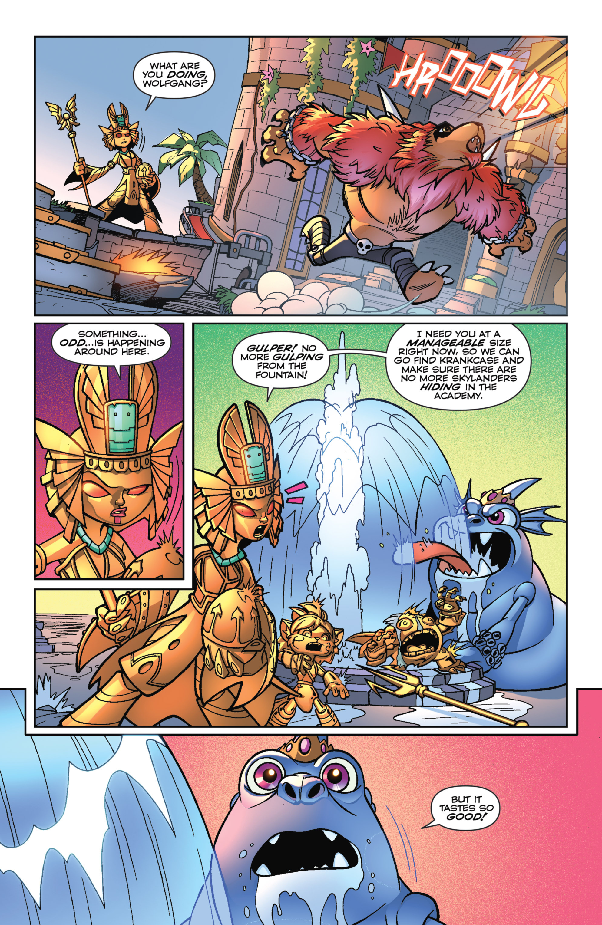 Read online Skylanders comic -  Issue #12 - 14