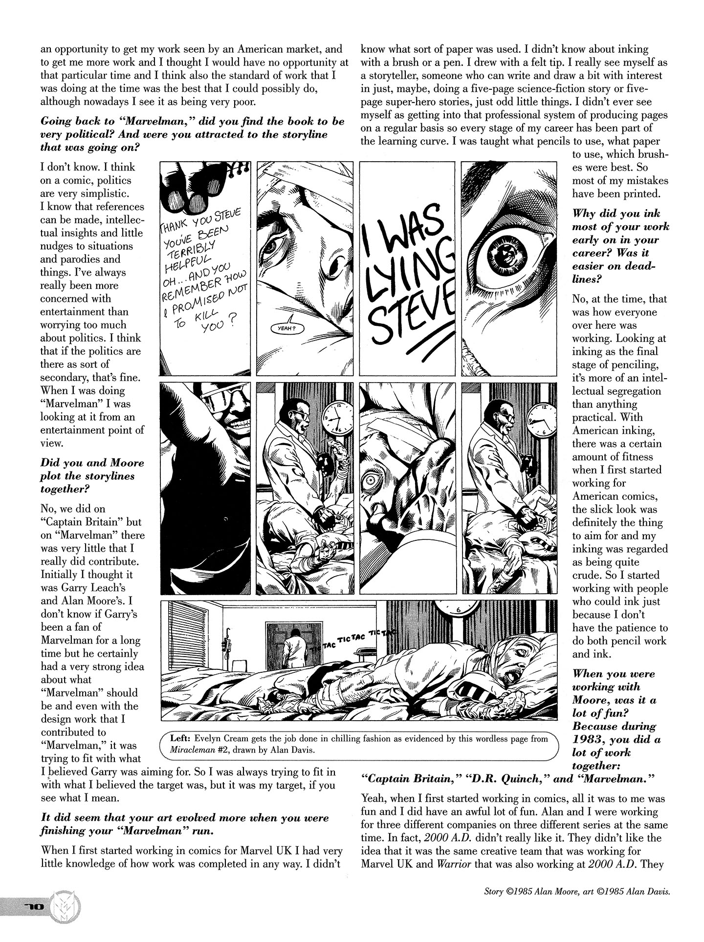 Read online Kimota!: The Miracleman Companion comic -  Issue # Full - 71
